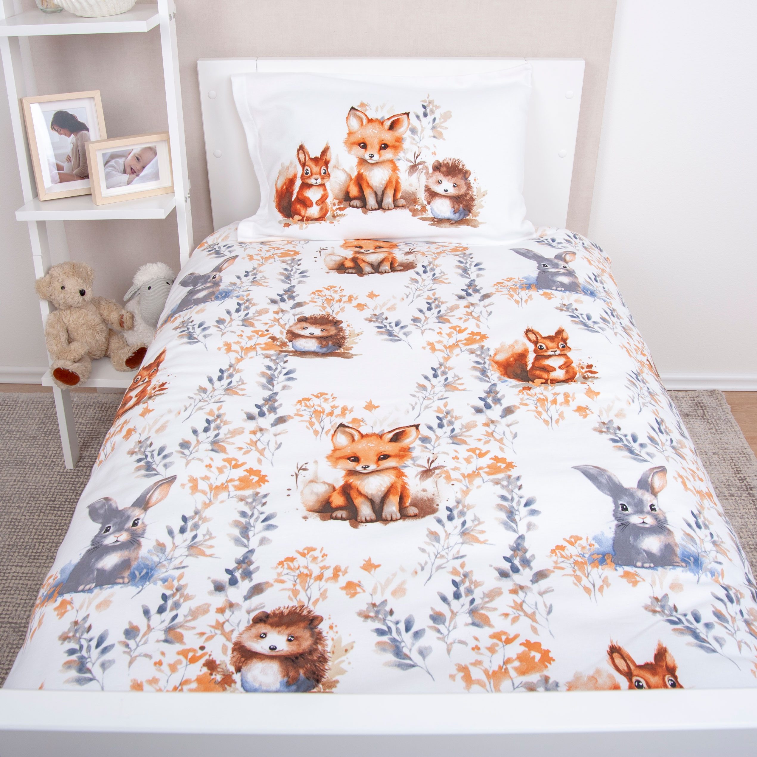 Baby Best Babybettwäsche Baby Best Little Forest, Flanell, 2 teilig, Flanellbettwäsche