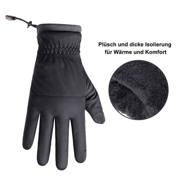 Lubgitsr Skihandschuhe Warme Winterhandschuhe wasserdichte Handschuhe für Wintersport