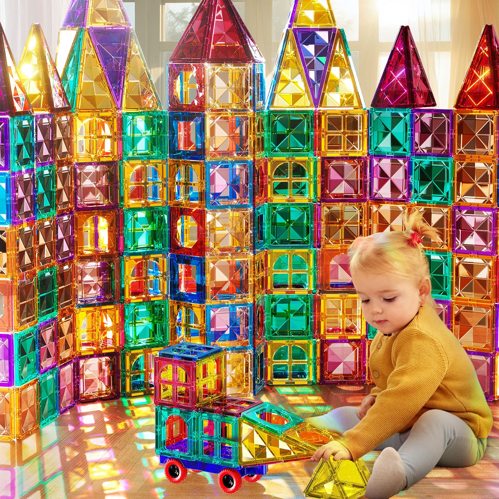 TEMI agnetspielzeug Magneten Kinder Magnetbausteine Magnet Magnetspielbaust günstig online kaufen