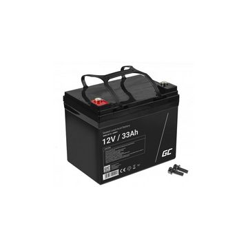 Green Cell AGM Batterie AGM21 12V 33Ah Wartungsfrei Bleiakku Gelakku Batterie, (12 V), sicheres platzieren in verschiedenen Positionen