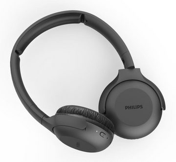 Philips TAUH202BK Bluetooth-Kopfhörer (Anrufe, Musik, Bluetooth, A2DP, AVRCP, HFP, HSP, Bluetooth, integriertes Mikrofon, zusammenklappbar, Multifunktionstaste)