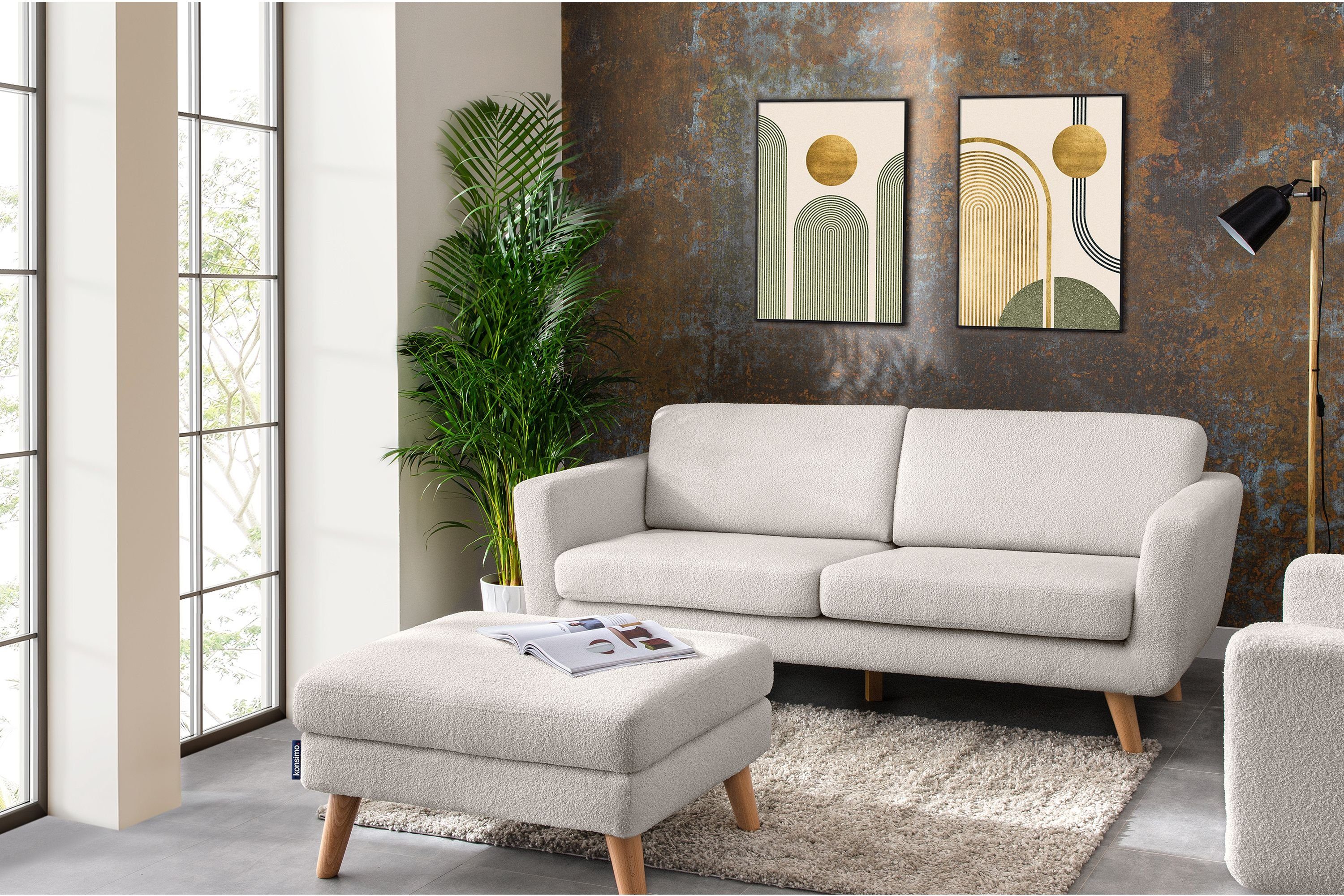 KONSIMO® 3-Sitzer TAGIO Sofa 3 Personen, günstig online kaufen