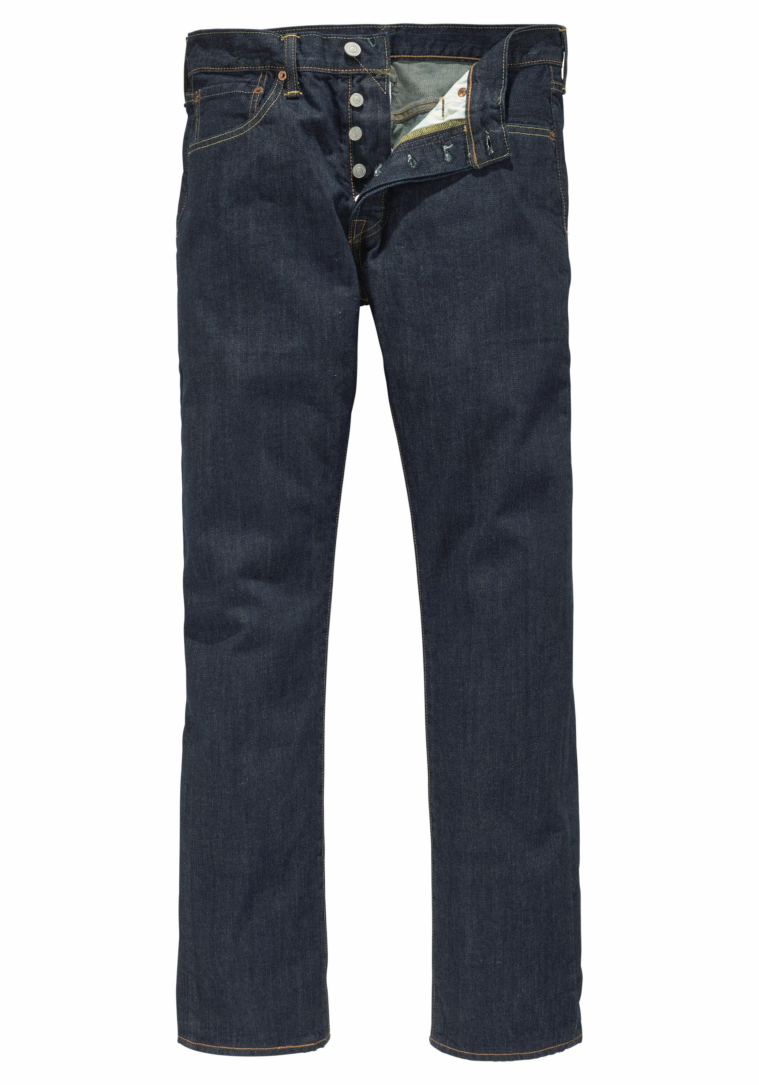 Levi's® Straight-Jeans 501 LEVI'S ORIGINAL mit Markenlabel – Bild 5 von 5