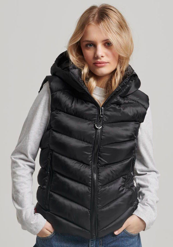 Steppweste PADDED HOODED Superdry GILET FUJI