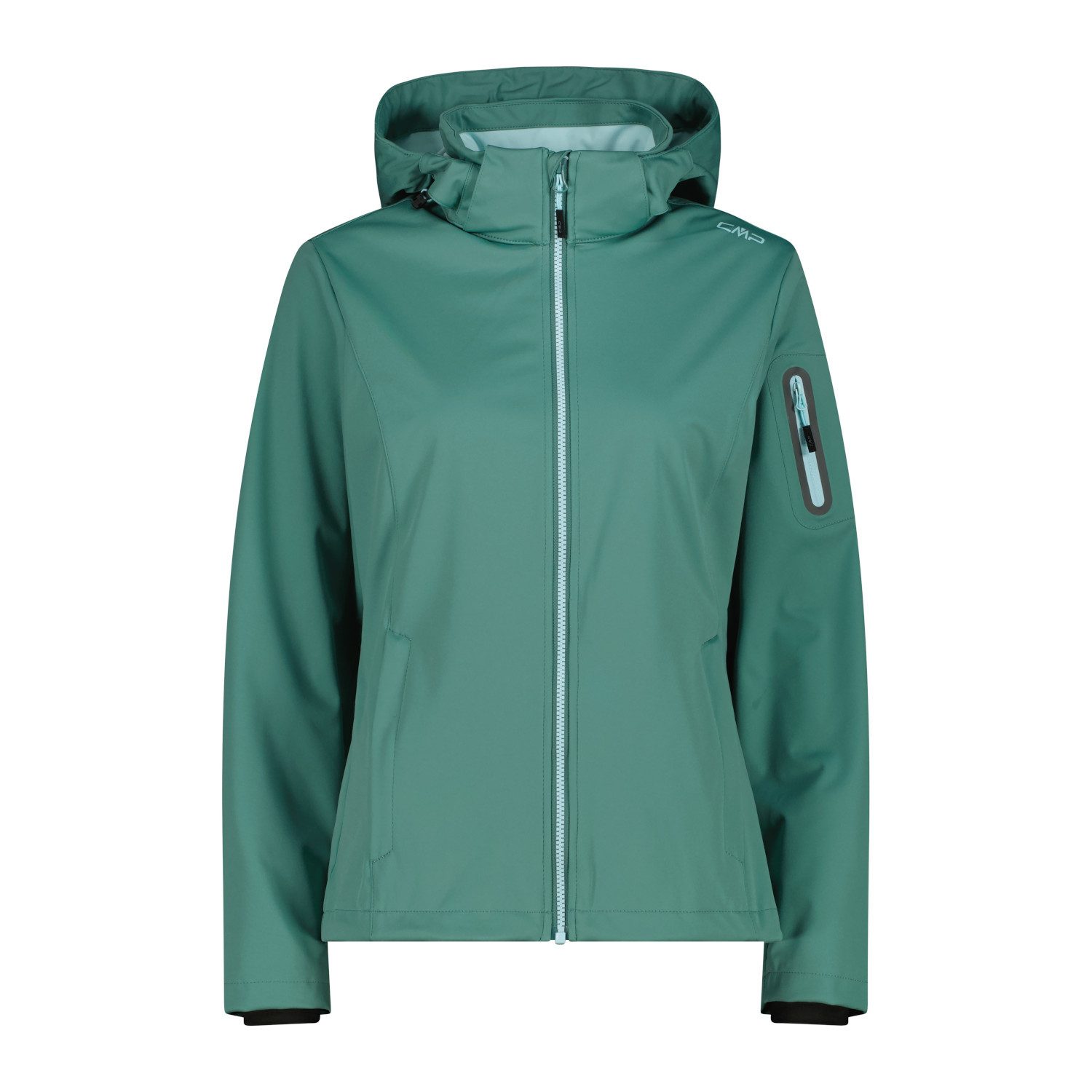 Softshelljacke CMP Damen Softshelljacke Woman Jacket Zip Hood 39A5016