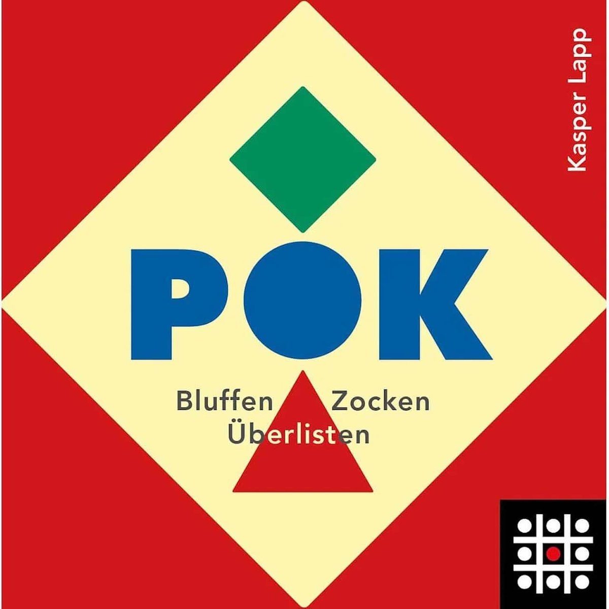 Helvetiq Spiel POK - Bluffen, Zocken, Überlisten, Würfelspiel