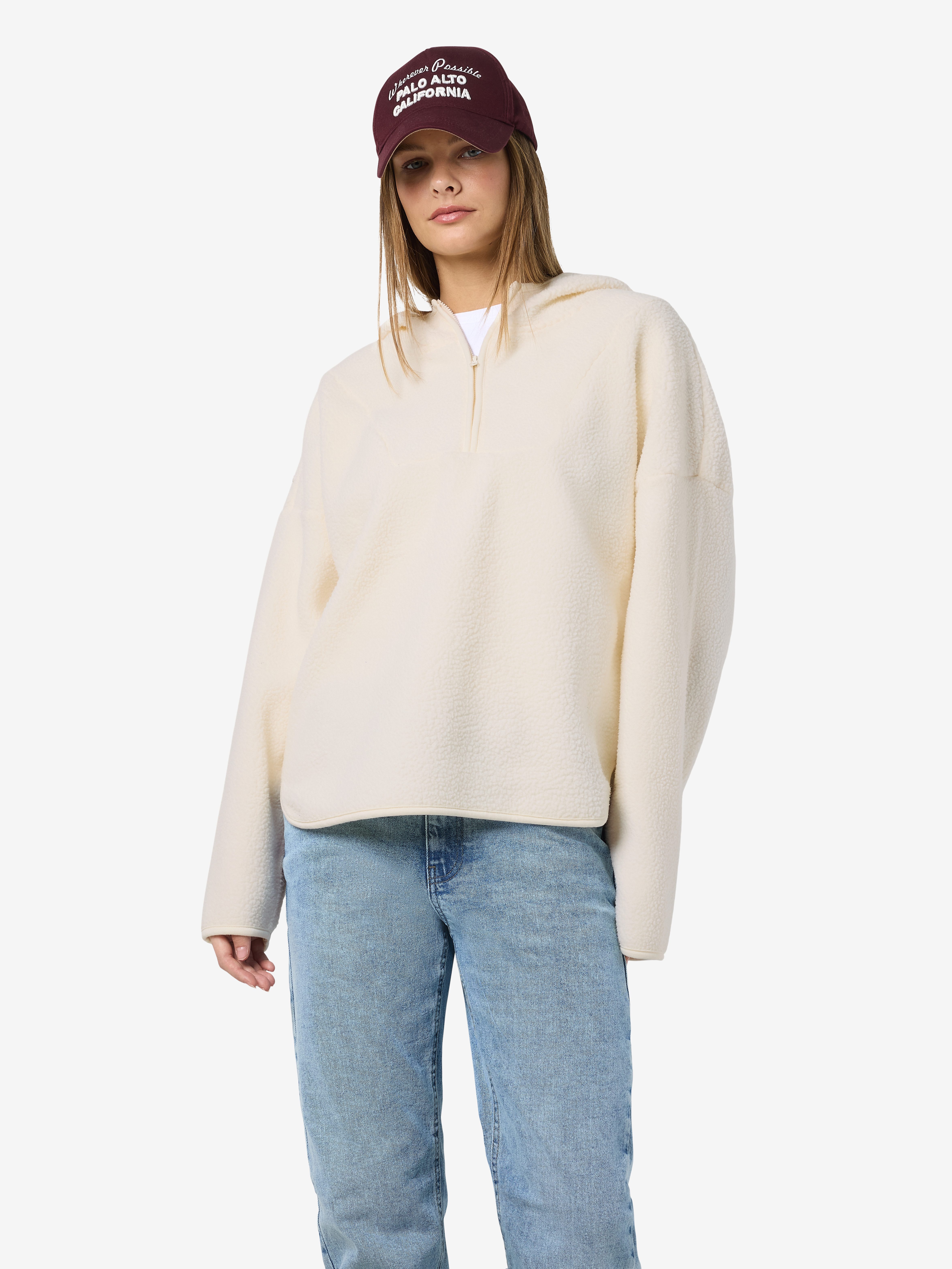 Noisy may Fleecepullover NMCOZY L/S HALFWAY günstig online kaufen