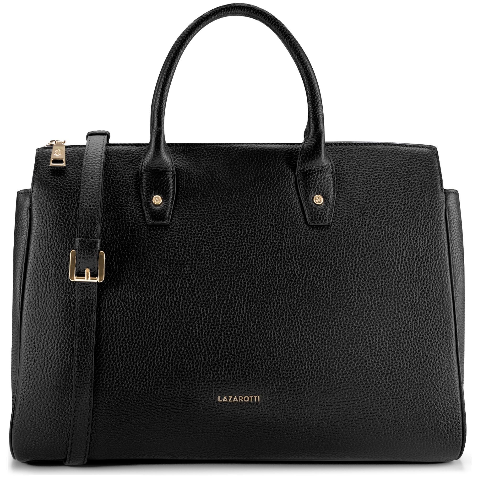 Lazarotti Henkeltasche Bologna Leather, Leder