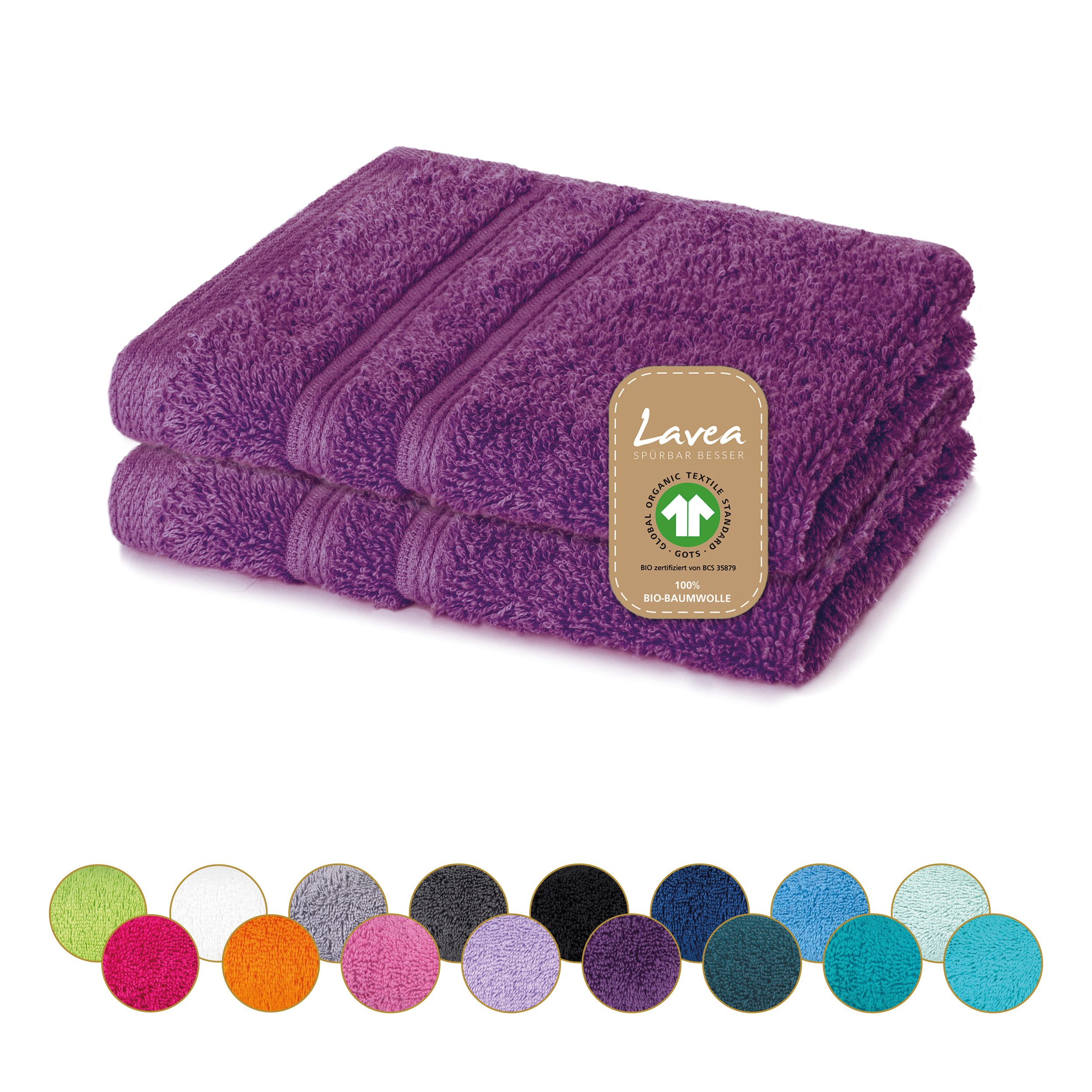 Lavea Seiftuch Bali Seiftücher, Waschlappen Frottee 30x30 cm, Weiches Bio-B günstig online kaufen