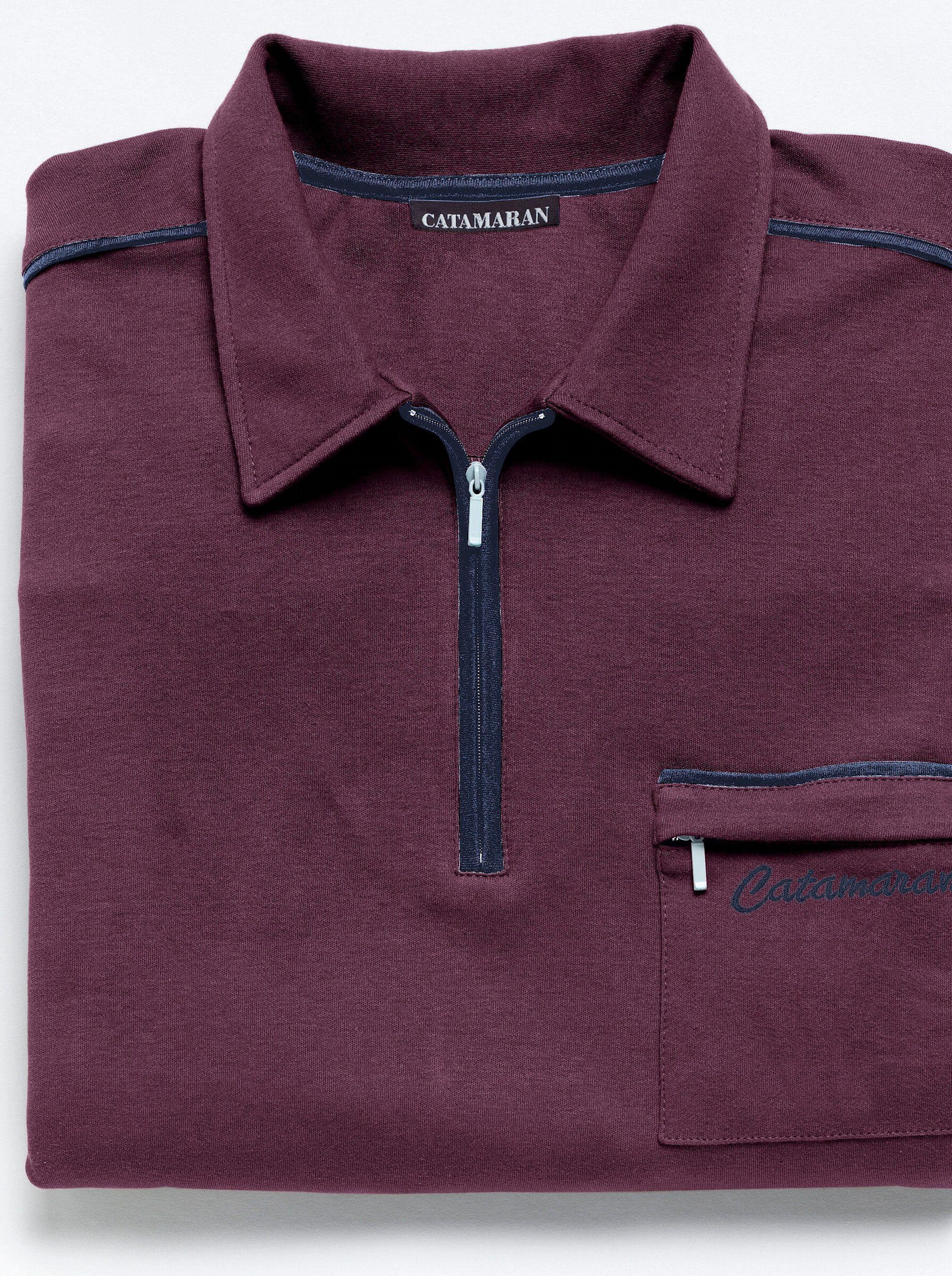 WEIDEN aubergine WITT T-Shirt