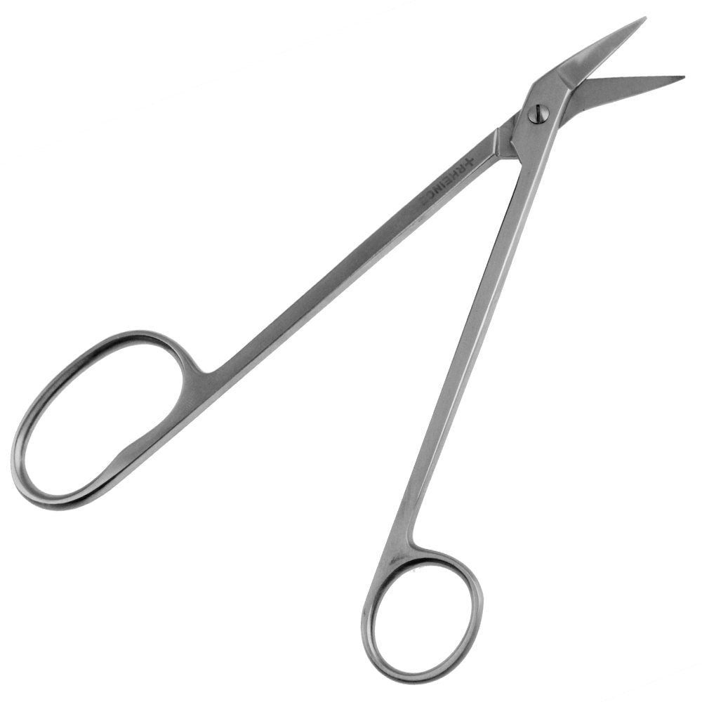 May Nagelschere Extra Lange Fuß (19cm), Edelstahl mit Mikrozahnung, Ideal bei