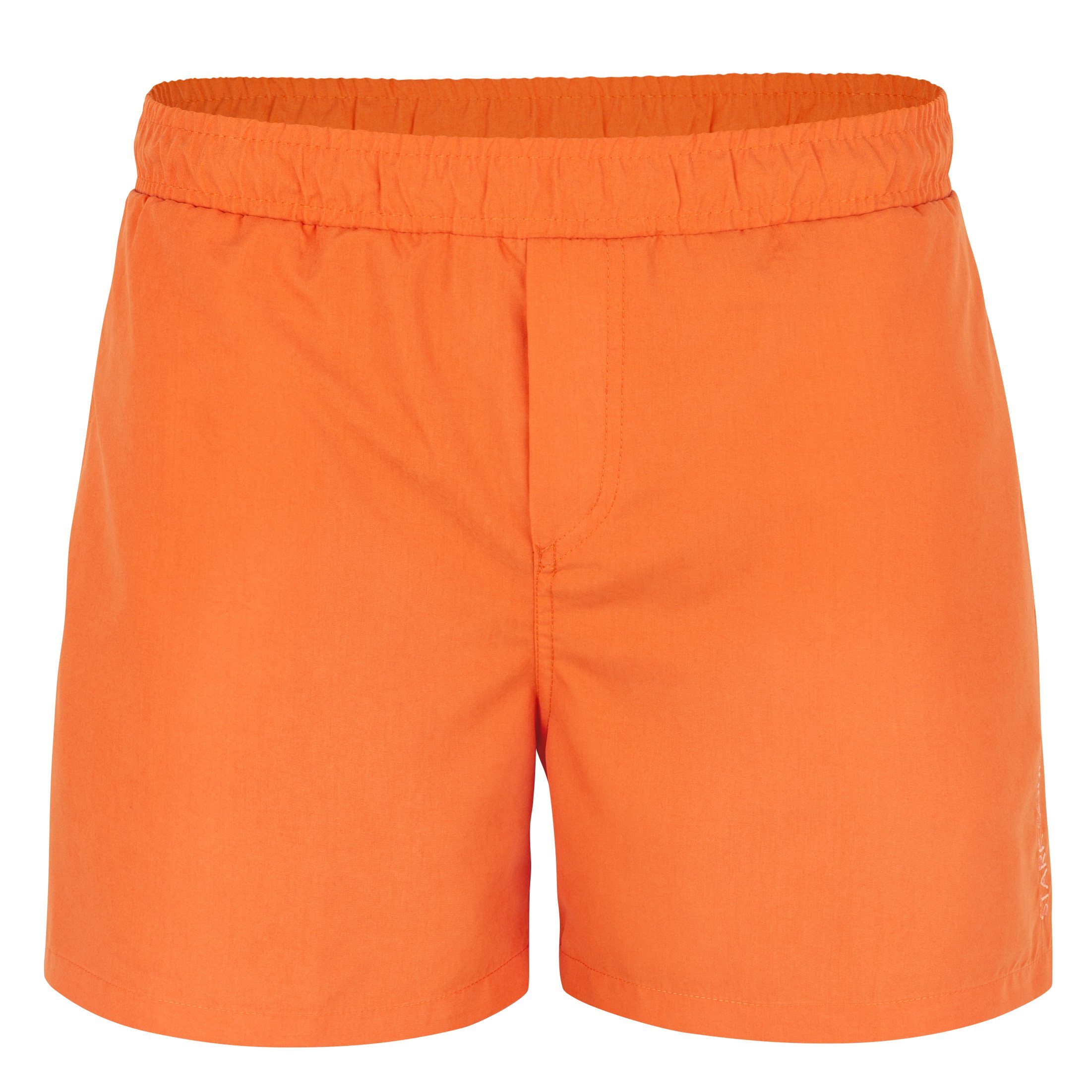 Stark Soul® Badeshorts Badeshorts Taschen und mit Orange Kordelzug