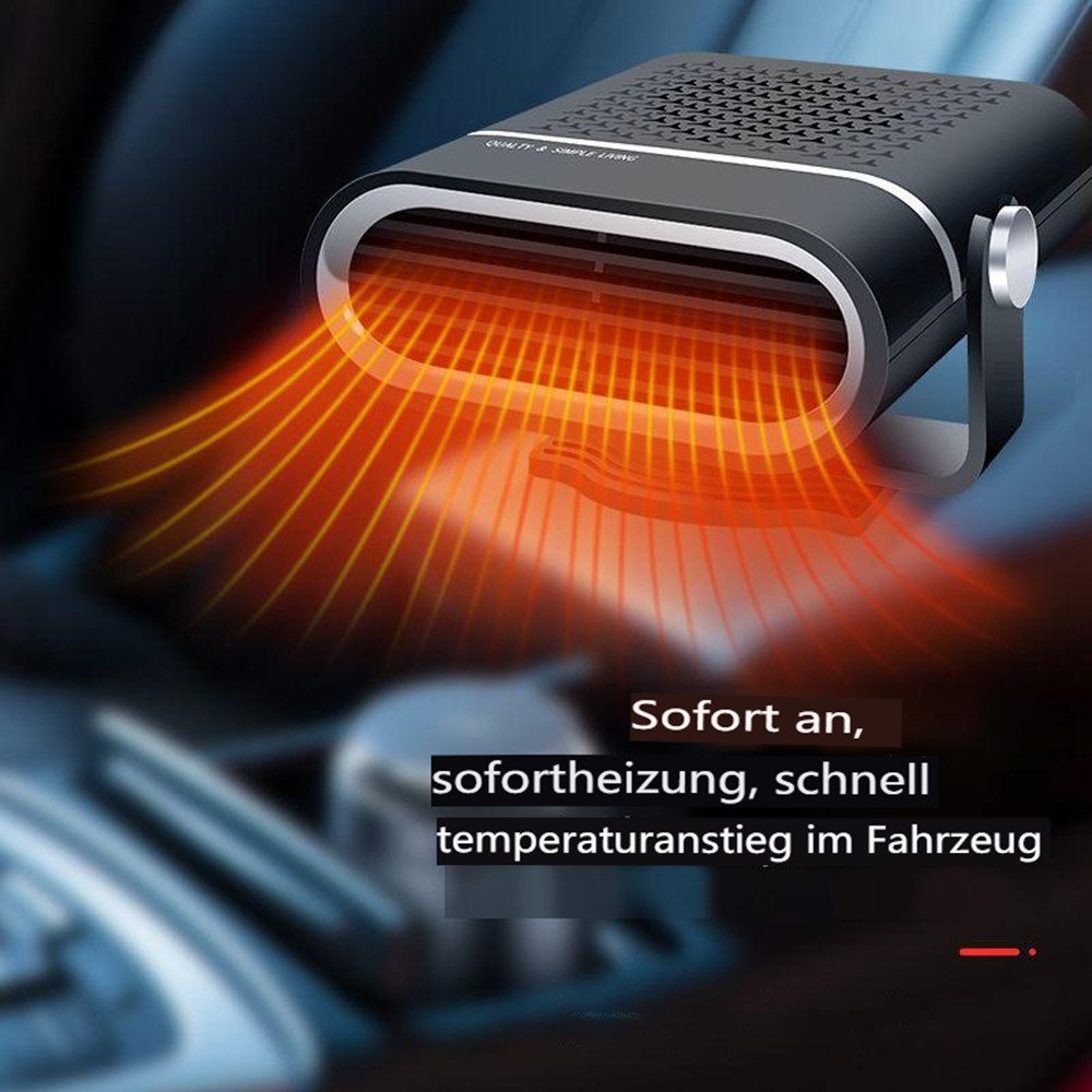 AUDEW Heizlüfter, 150 W, Mini-Heizer 12V tragbar Auto Heizung, ideal für Au günstig online kaufen
