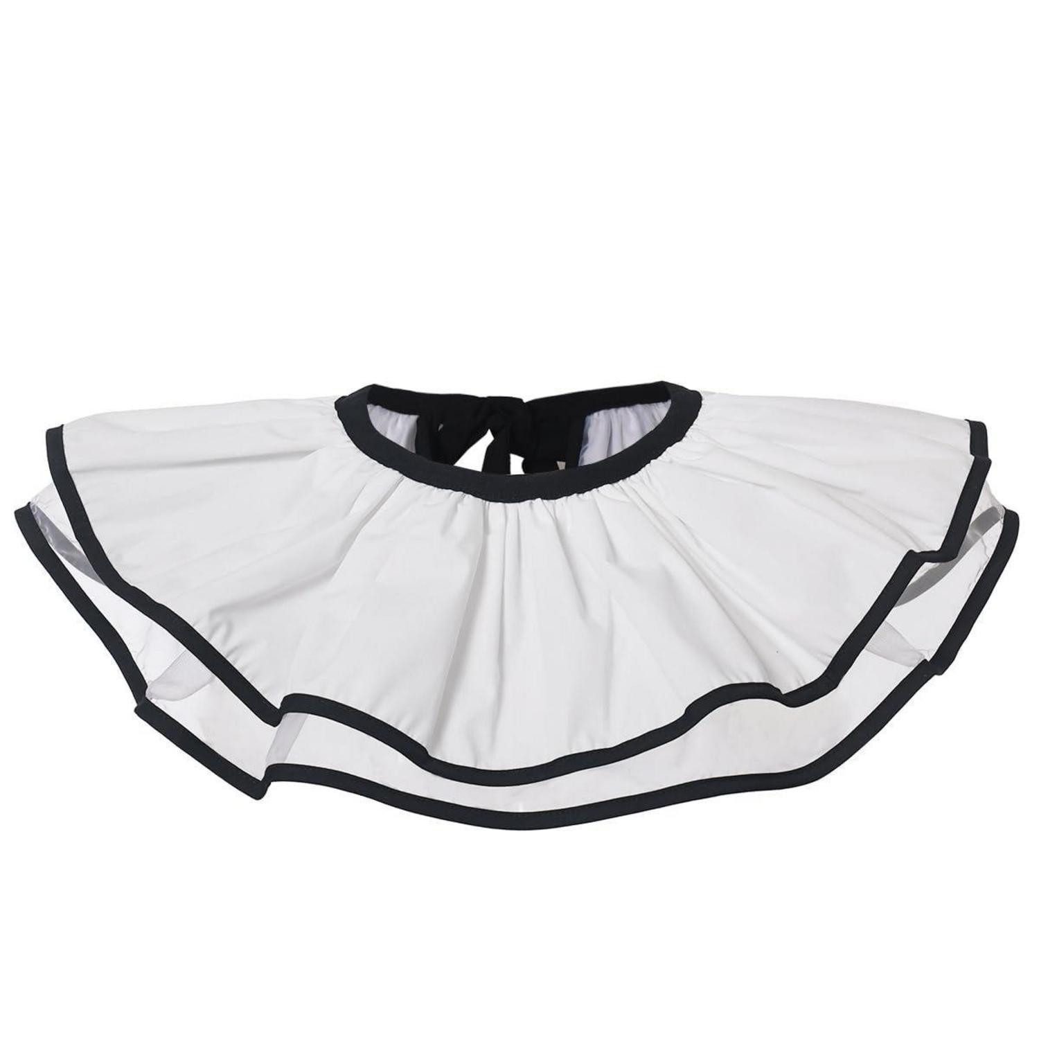LuxusKollektion Modetuch Kragen Rüschen Renaissance weiß, (1-St)