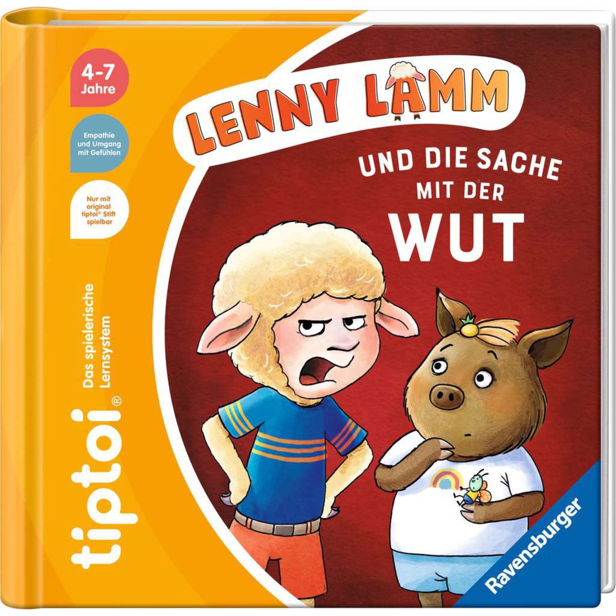 Ravensburger Lernspielzeug Ravensburger tiptoi Lenny Lamm günstig online kaufen