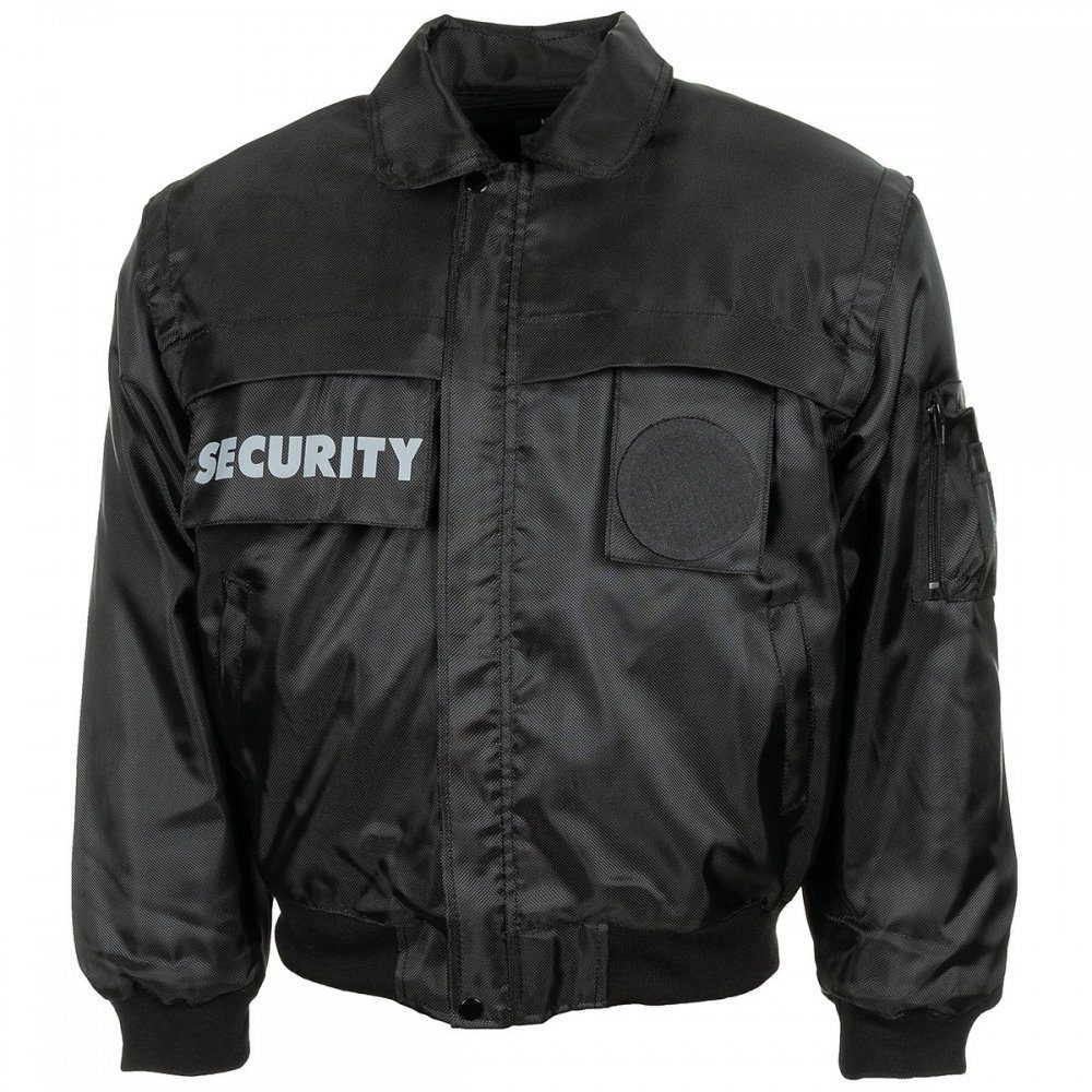 MFH Blouson Blouson, "Security", schwarz - XL atmungsaktiv