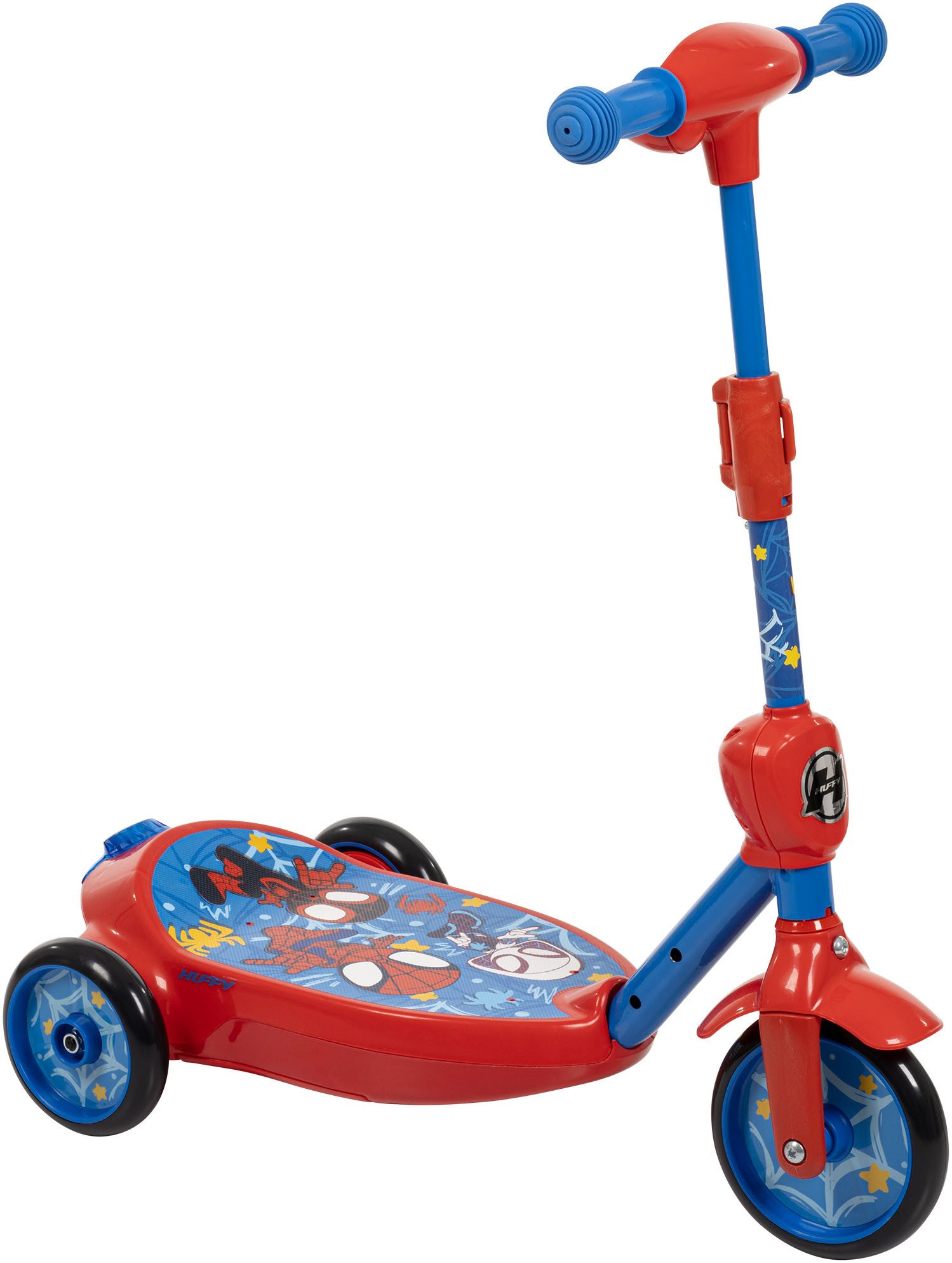 Huffy Elektro-Kinderroller 3-Rad Spidey und seine erstaunlichen Freunde 7.2-Volt Bubble, Belastbarkeit 20 kg