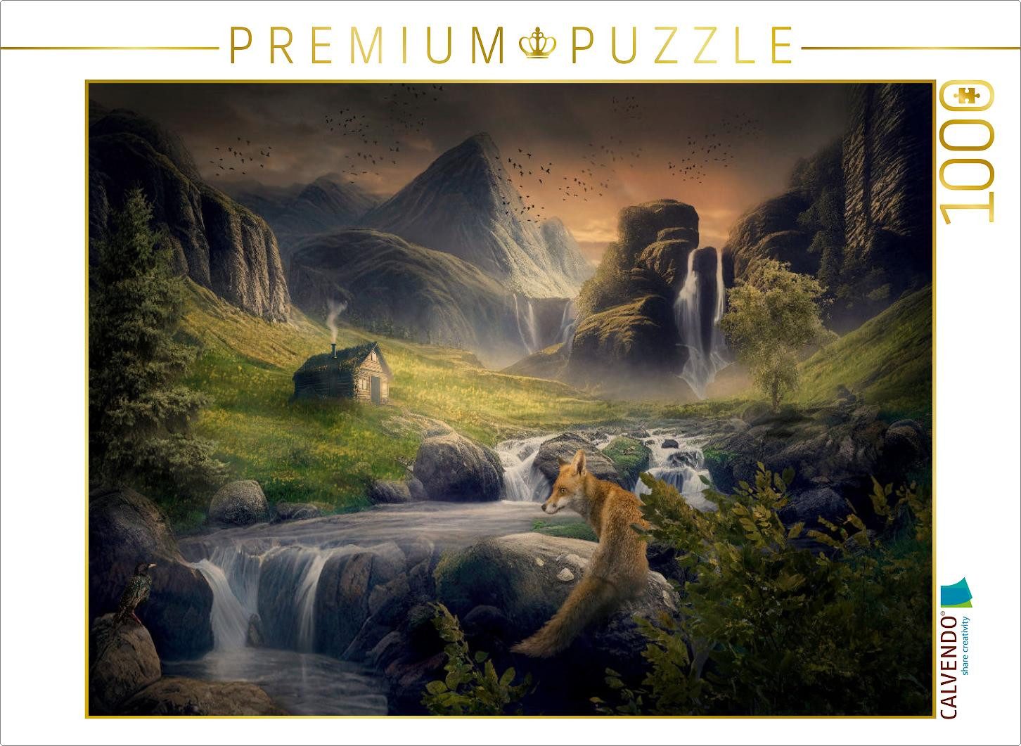 Puzzle CALVENDO Puzzle Ein Motiv aus dem Kalender Ein Traum von Einsamkeit