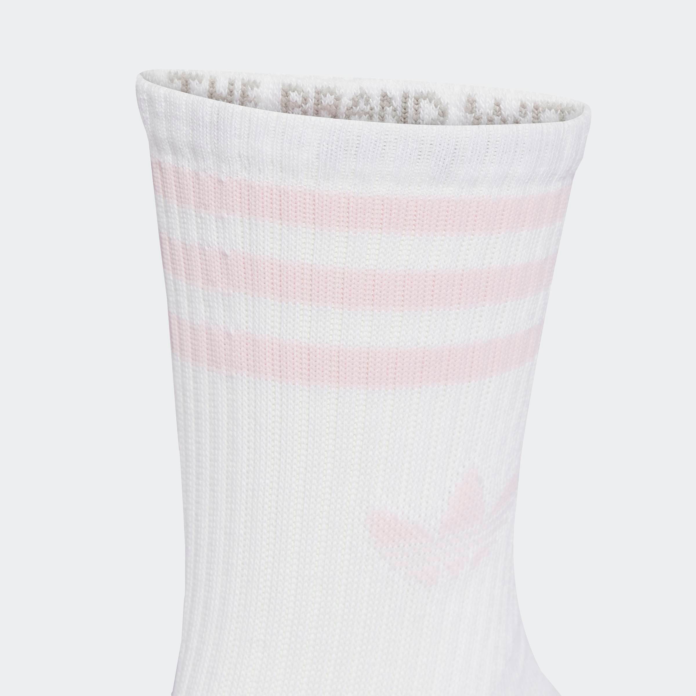 adidas Originals Sportsocken 3-STREIFEN CREW 3ER-PACK (3-Paar) für Laufen, knöchellang, mit 3-Streifen und Trefoil Logo
