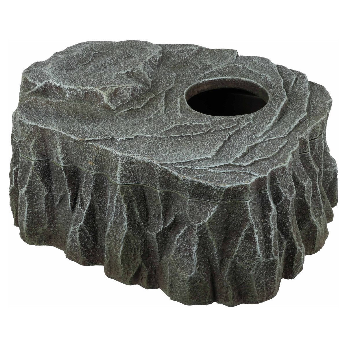 Terrariendeko Reptilienversteck Felsen anthrazit