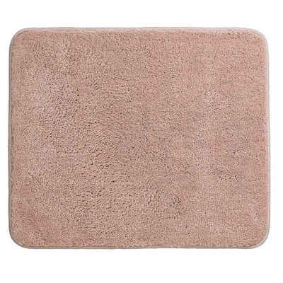 Badematte Livana kela, Höhe 0 mm, 100% Polyester, rutschhemmend, bei 30°C waschbar, für Fußbodenheizung geeignet