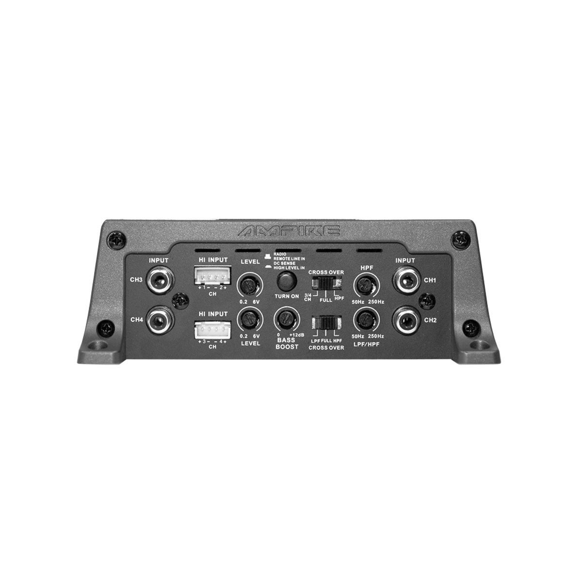 Ampire MBM4.24V 4-Kanal LKW Endstufe Endverstärker (Anzahl Kanäle: 4)