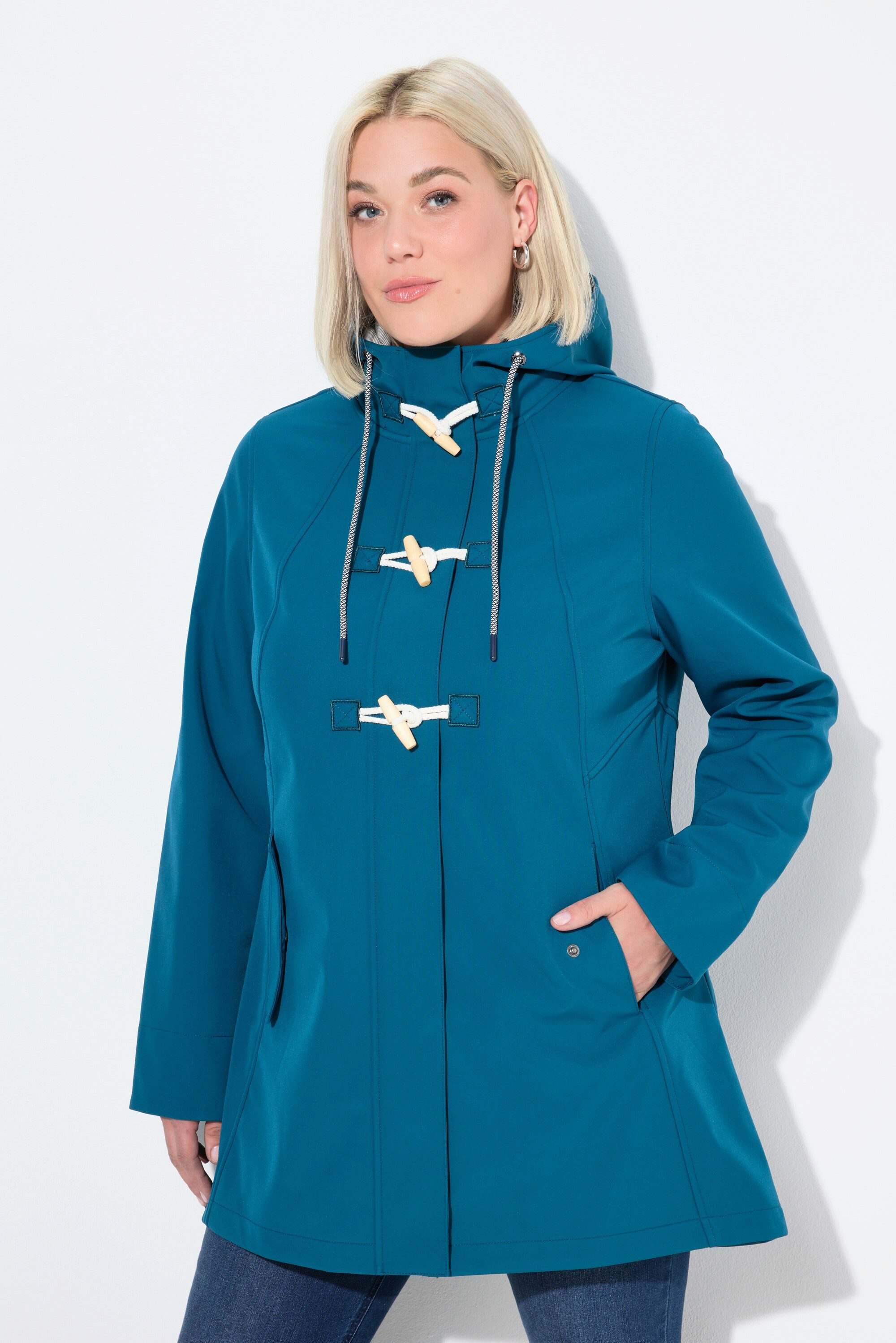 Softshelljacke HYPRAR Softshelljacke wasserabweisend Knebelknöpfe
