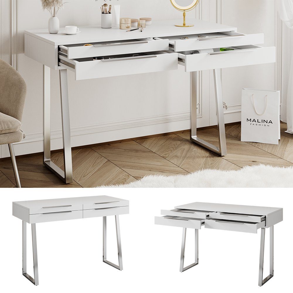 Vicco Schminktisch Alexia, Weiß, 120 cm günstig online kaufen