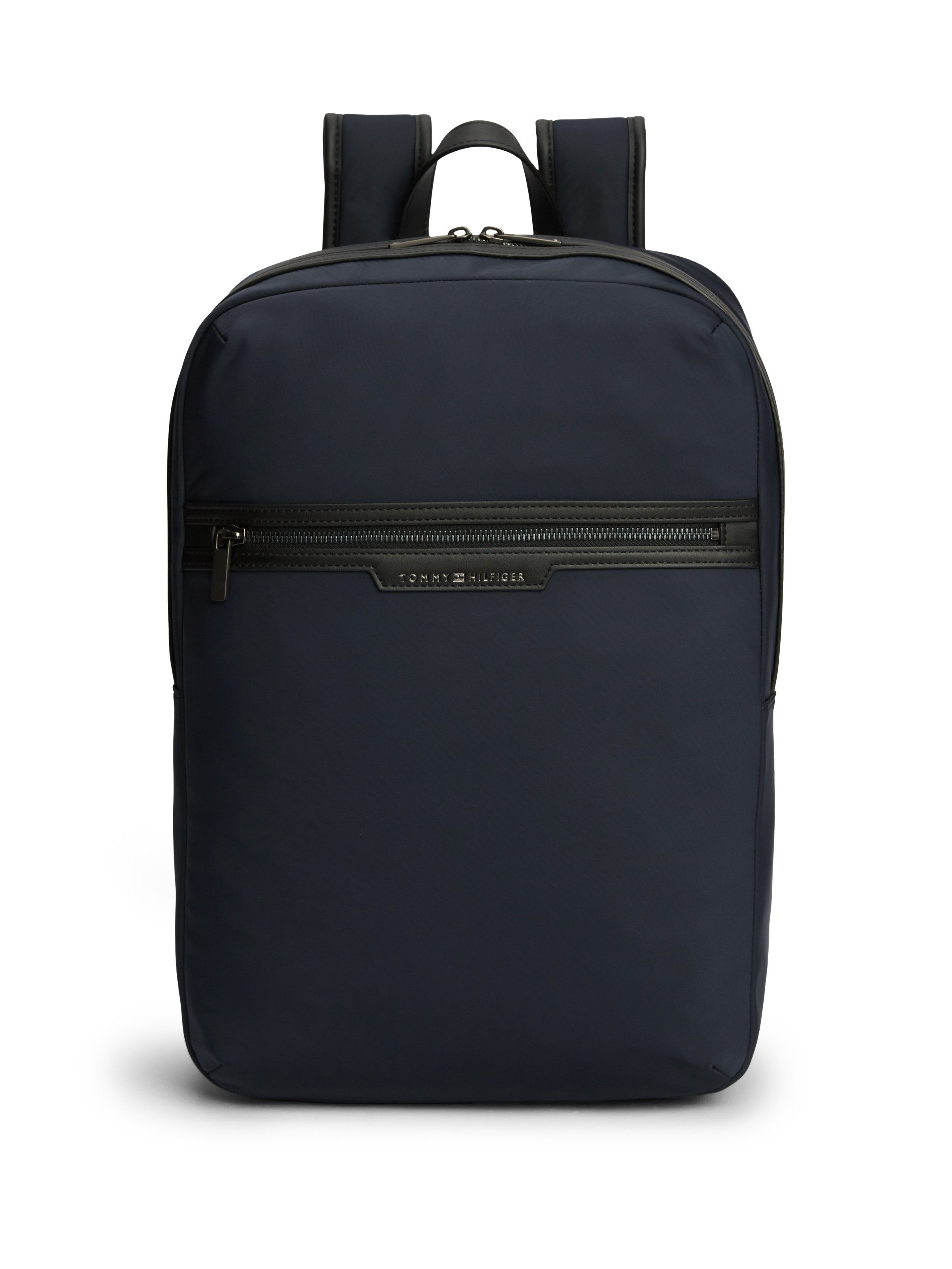 Tommy Hilfiger Rucksack TH NYLON TECH BACKPACK, Unisex Freizeitrucksack, Travelbag mit Logoschriftzug