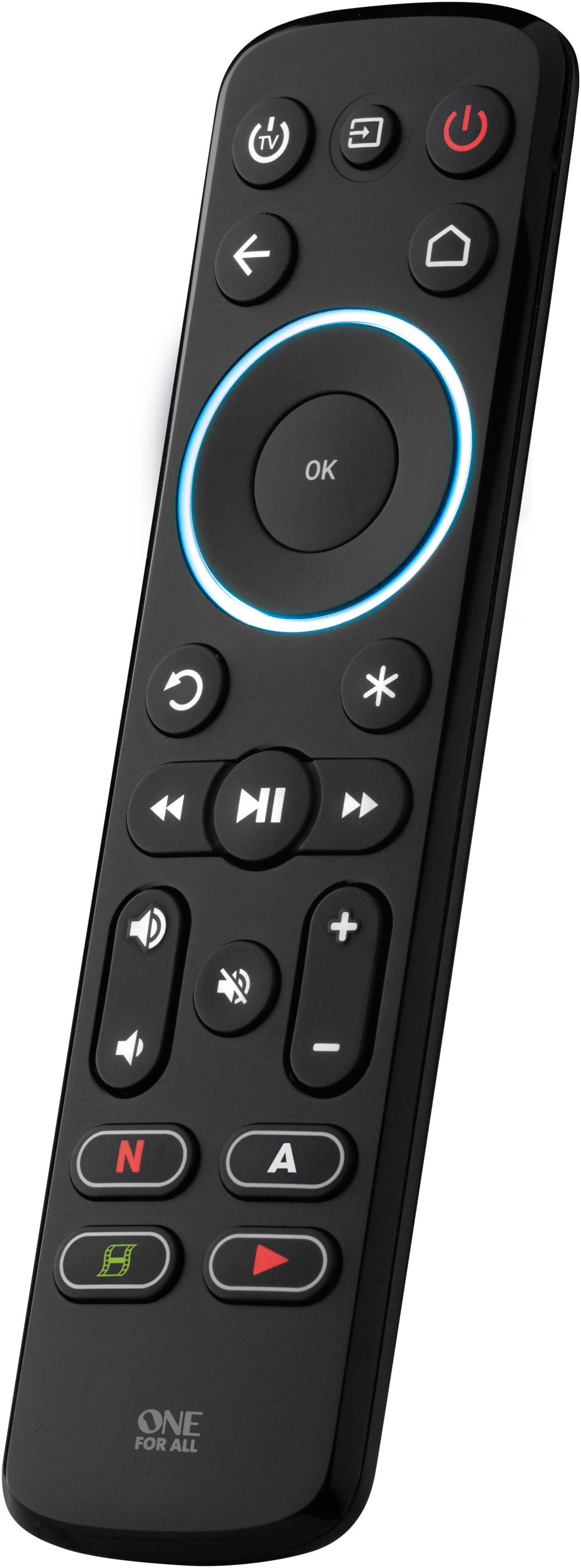One for All URC7935 Universal-Fernbedienung (3-in-1, Streaming Remote)
