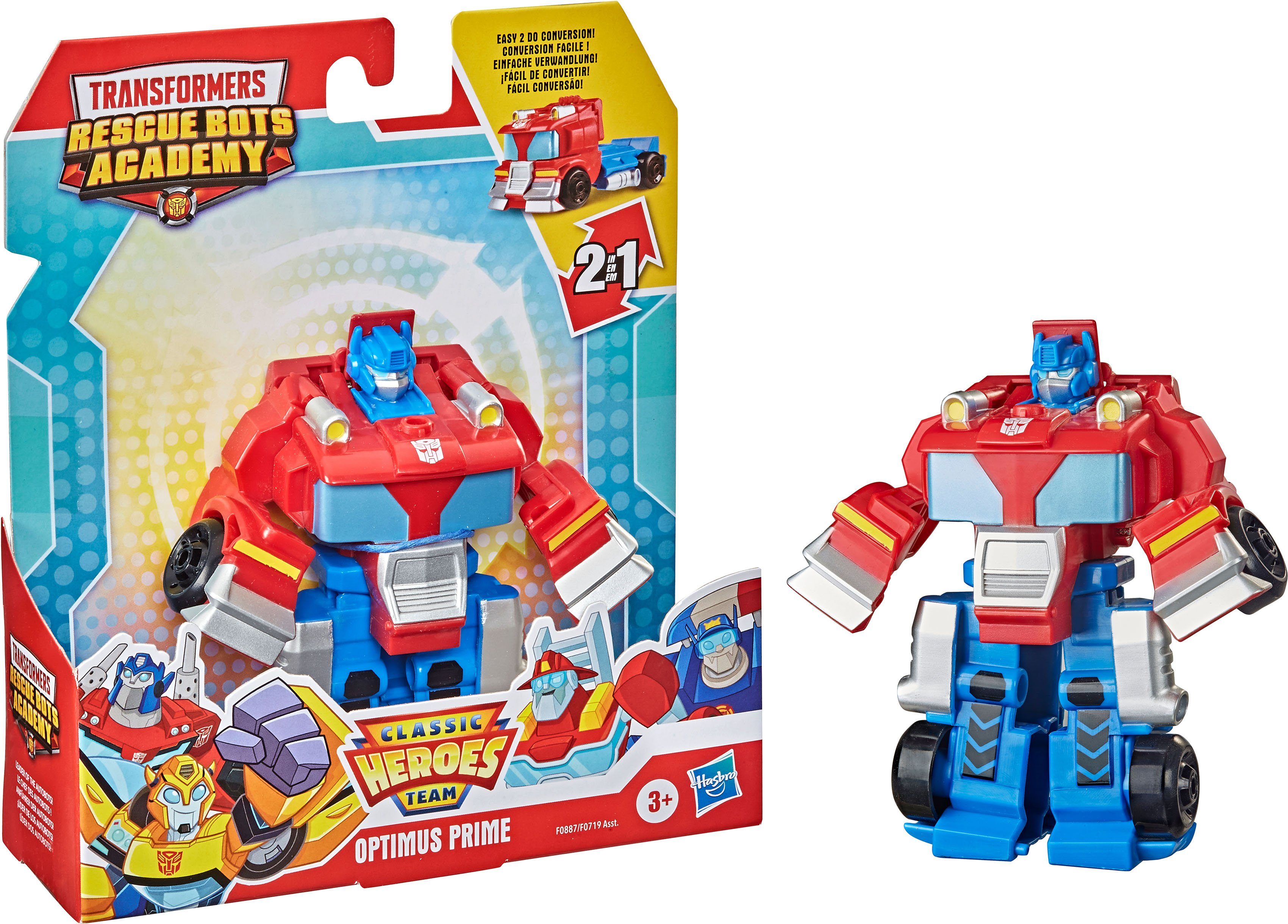 Image of Hasbro Actionfigur »Playskool Heroes Transformers Rescue Bots Academy Optimus Prime«