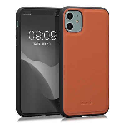 kalibri Handyhülle Leder Hülle Apple iPhone 11 - Handy Cover Hardcover Schutzhülle, Leder Hülle Apple iPhone 11 - Handy Cover Hardcover Schutzhülle