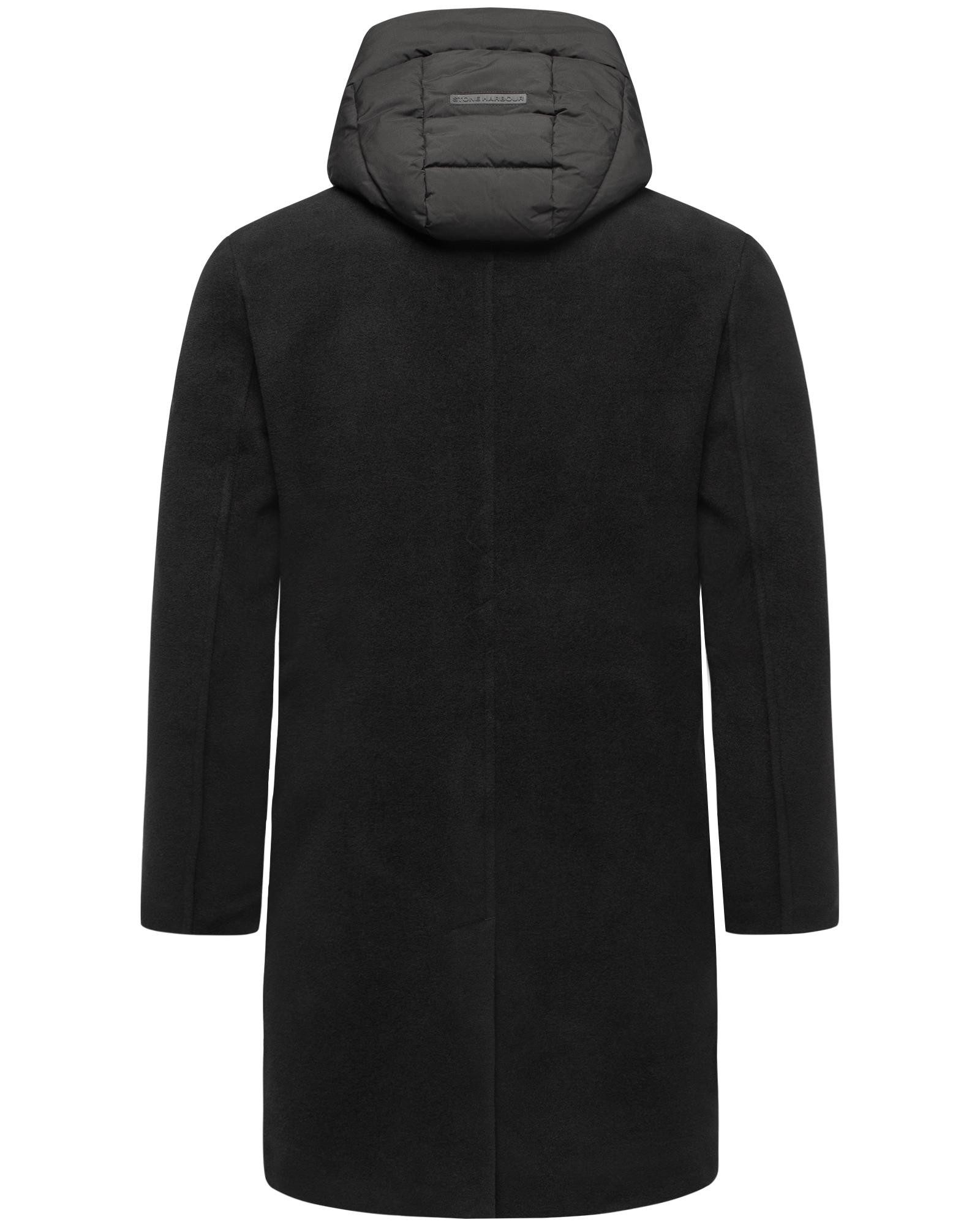 Stone Harbour Trenchcoat Thiagoo XX Kurzmantel in Wollmantel-Optik mit herausnehmbaren Inlay