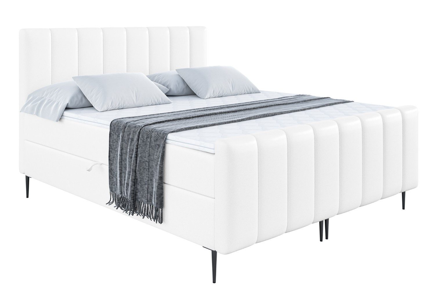 ALTDECOR Boxbett OTTA-F-Z (Multipocket-Matratze H4, H3 Matratze Bonellfeder günstig online kaufen