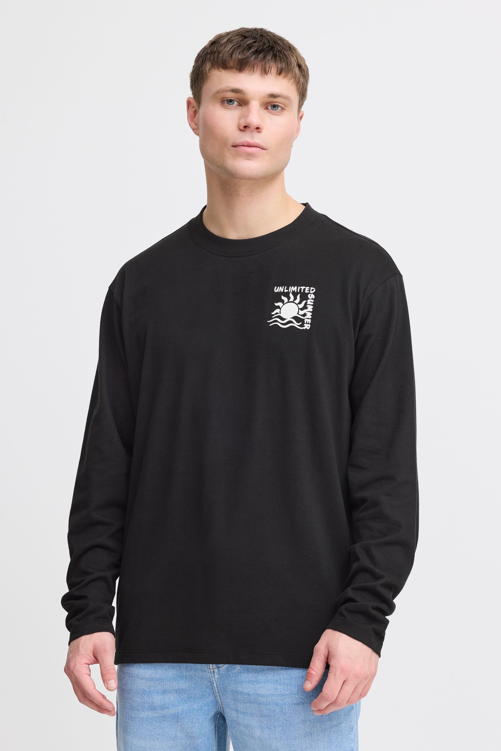 !Solid Langarmshirt SDODANI Stilvolles Langarmshirt