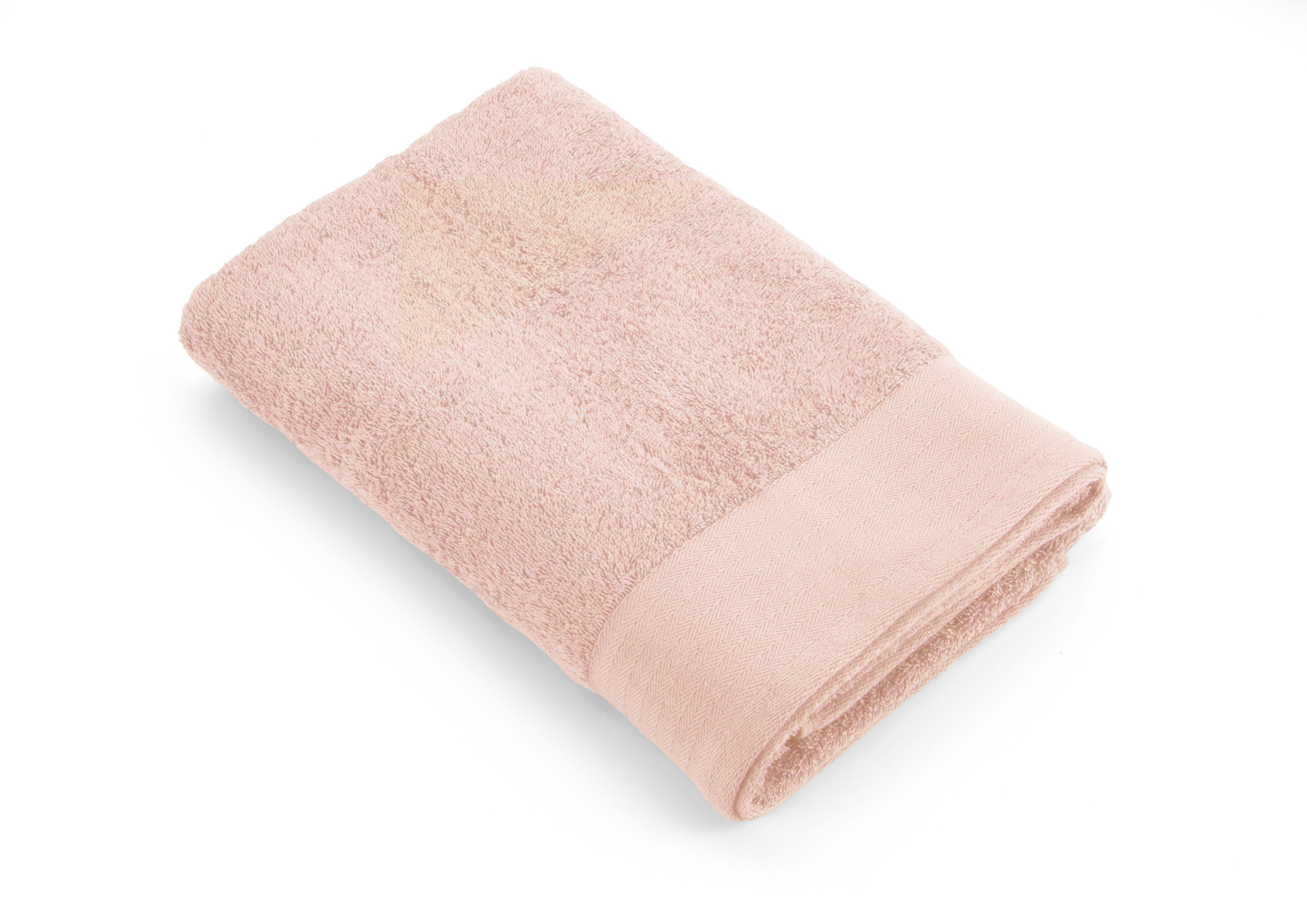 Walra Handtuch Duschtuch Soft Cotton Rosa - 70x140 cm, Baumwolle (1-St)