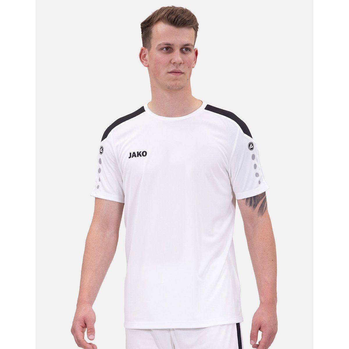 Jako T-Shirt Trikot Power (Polyester-Interlock, strapazierfähig) weiss Herr günstig online kaufen