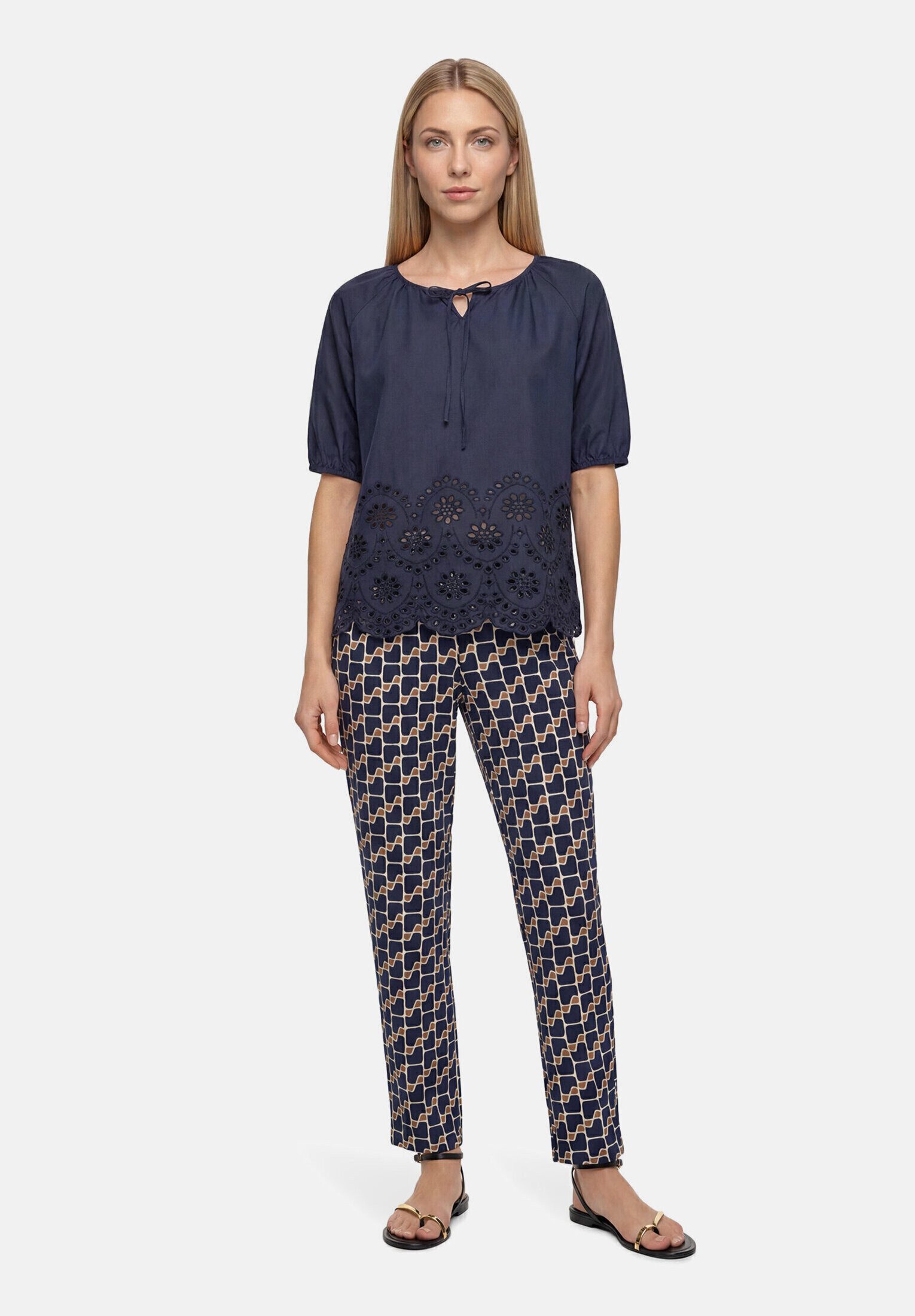 Betty Barclay Schlupfbluse Damen mit Schmuckkanten