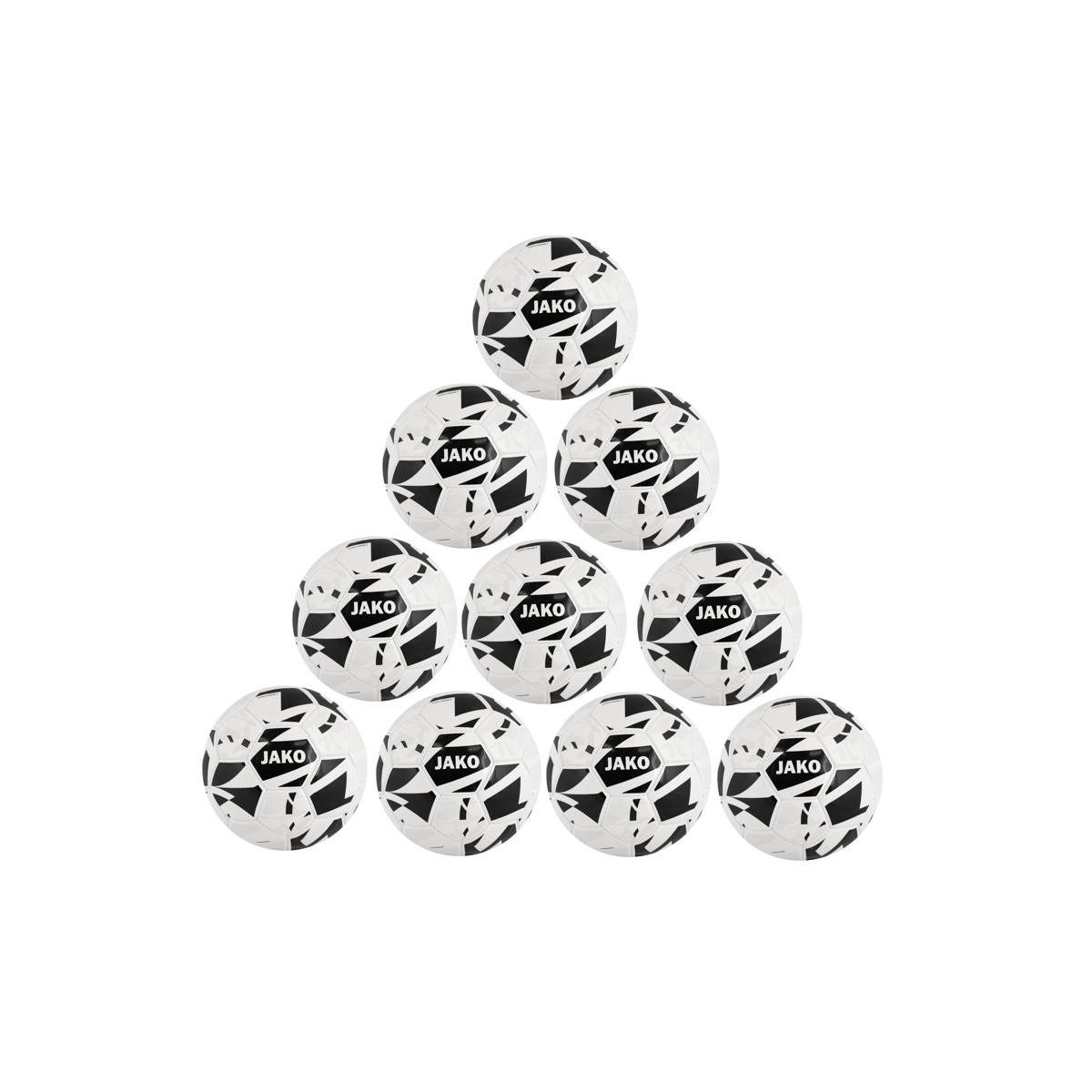 Fußball 2355 Trainingsball Contrast 10er Set 32 Panel, HS, FIFA BASIC