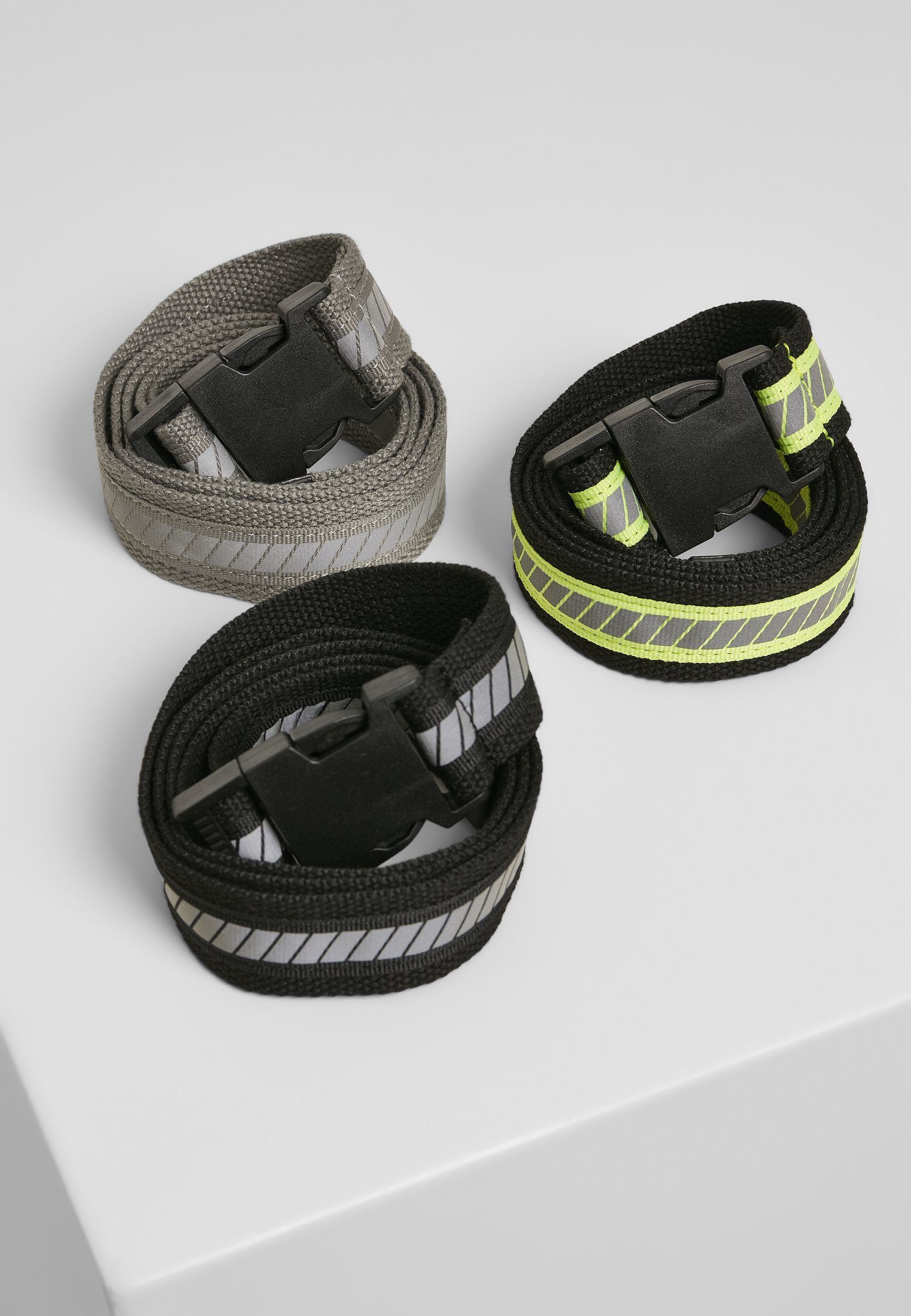 URBAN CLASSICS Hüftgürtel Accessoires Belt 3-Pack Reflective