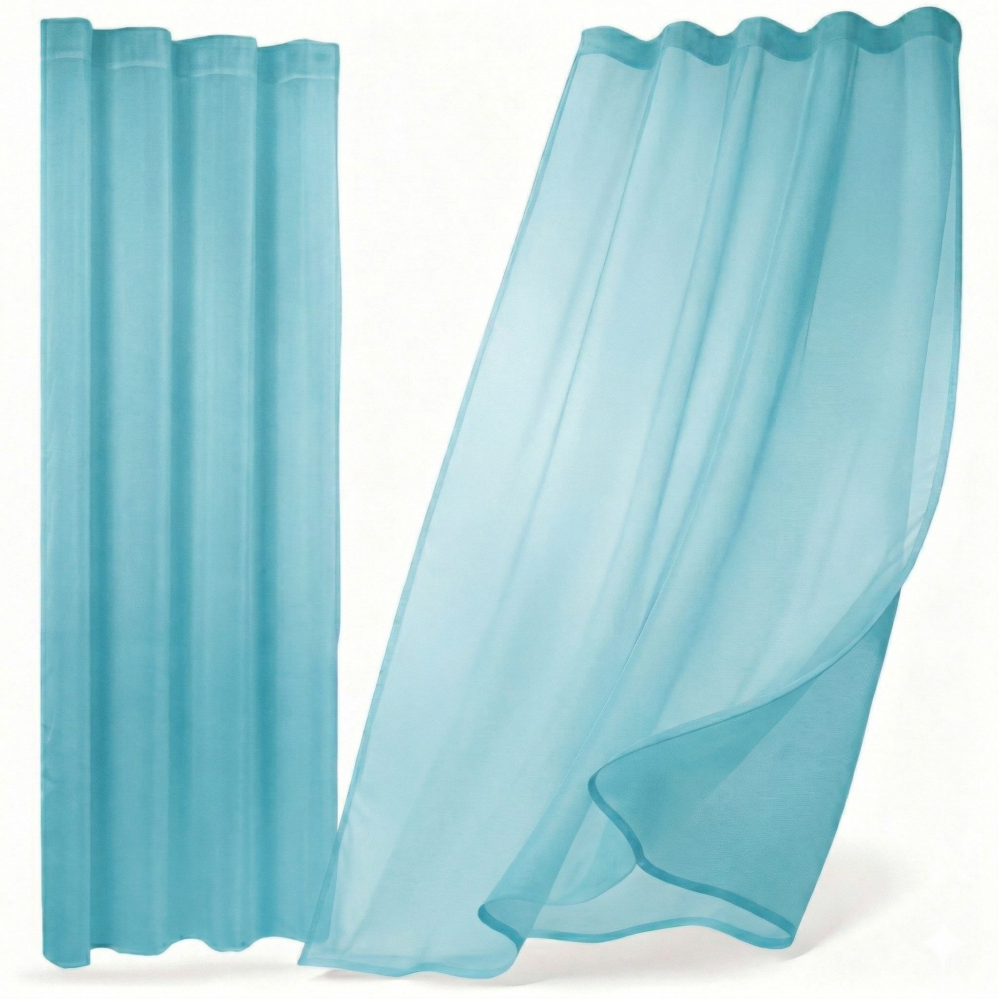 Beautex Gardine Transparente Gardine Dolly, wählbar mit Kräusel- und Ösen- Aufhängung (1 St), Kräuselband, transparent