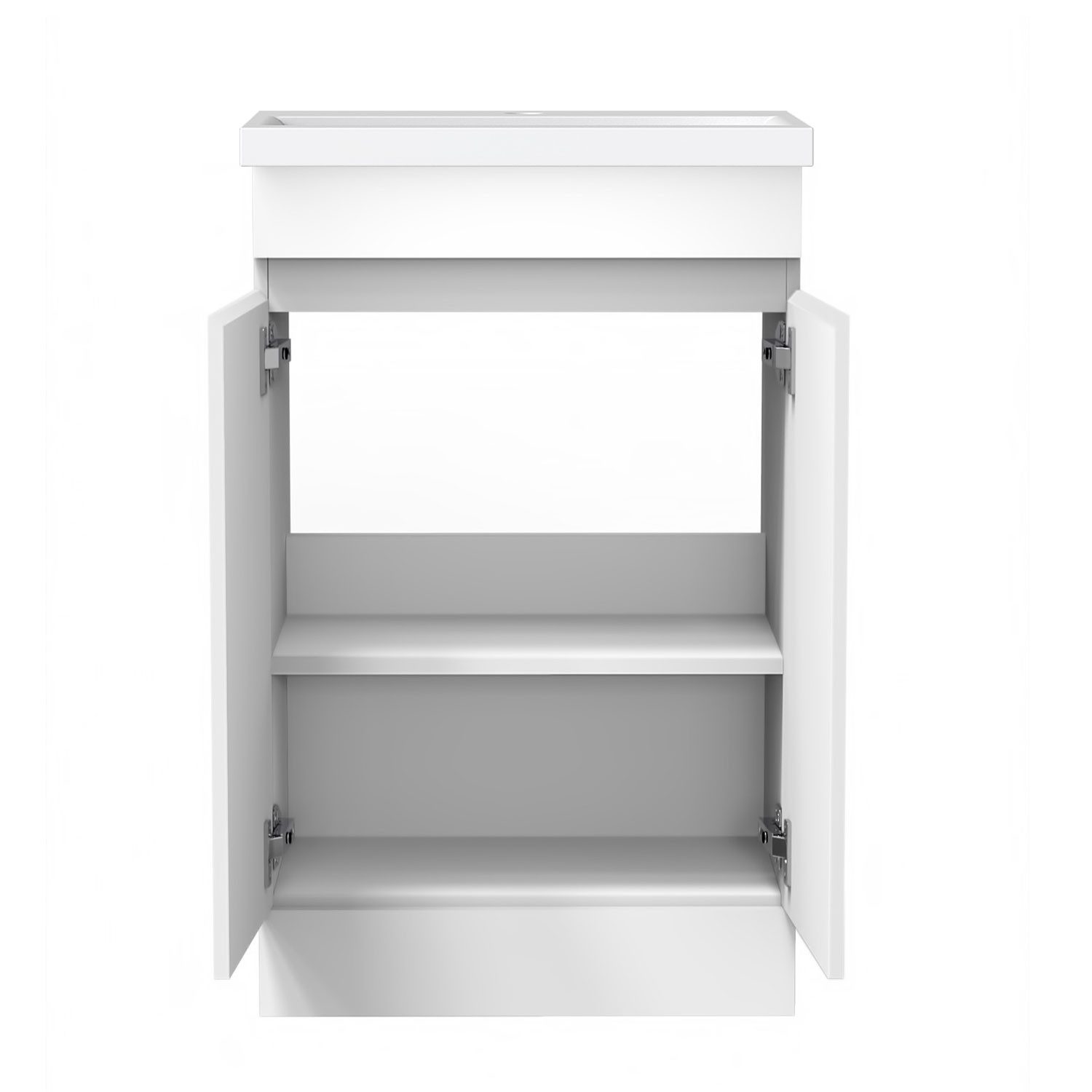 duschspa Waschtisch Badmöbel in 60 cm Standschrank – Bild 4 von 5