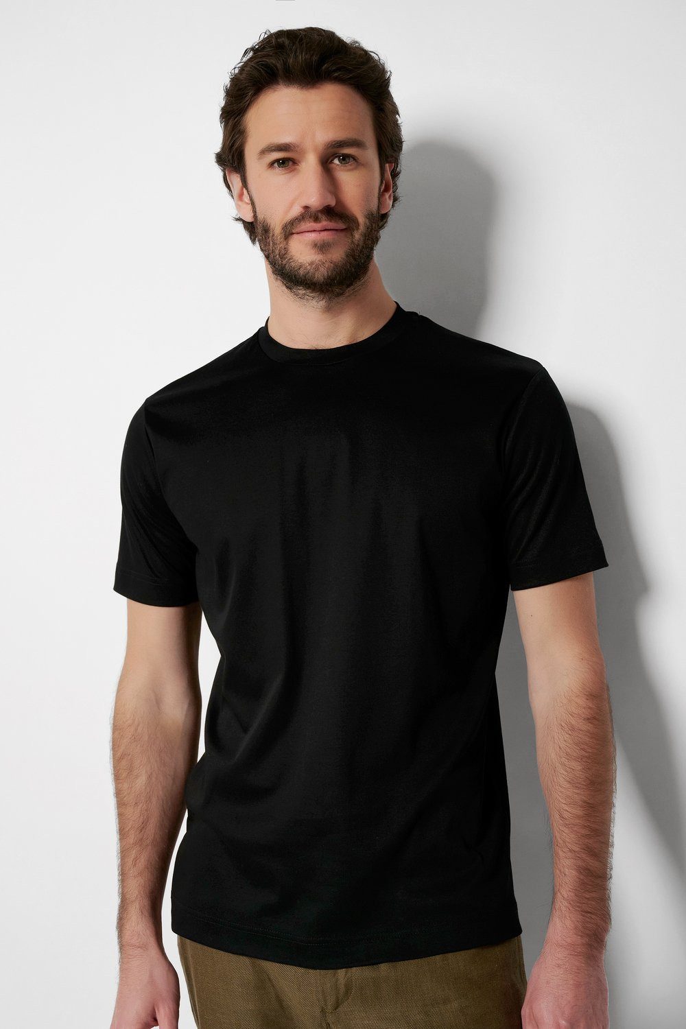 DESOTO T-Shirt Jersey T-Shirt Rundhalsausschnitt halbarm Mit Rundhalsaussch günstig online kaufen