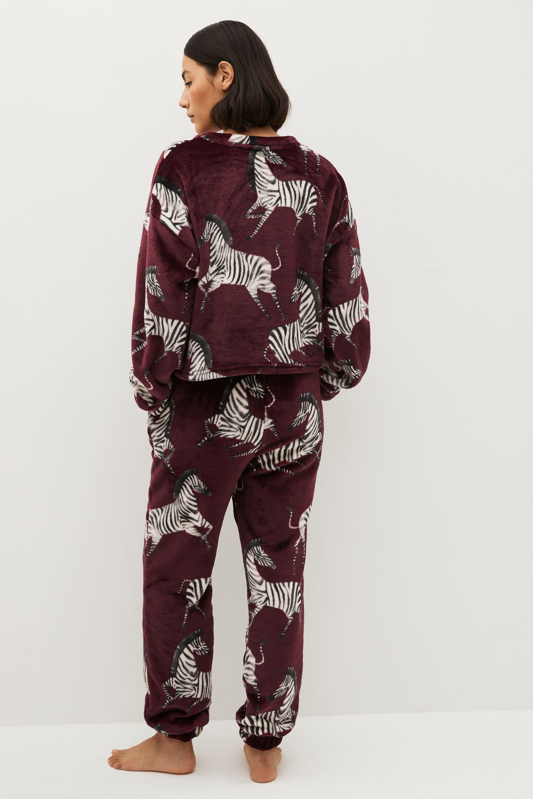 tlg) Next Weiches Zebramuster mit Pyjamaset (2 Pyjama