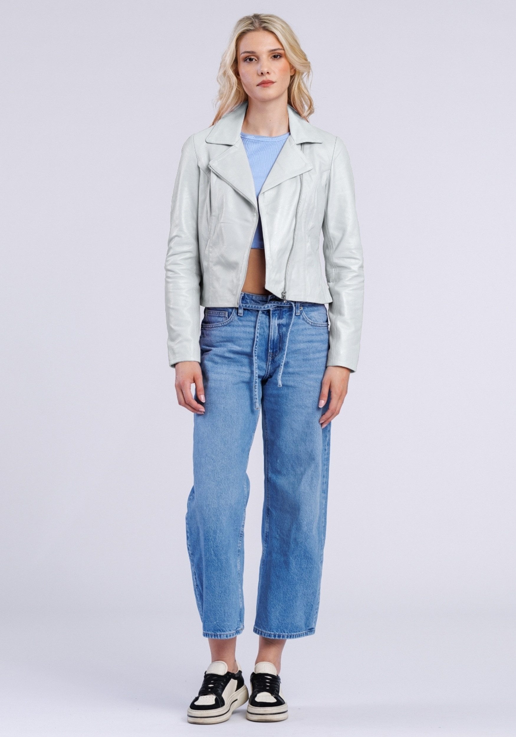 Freaky Nation Lederjacke Lederjacke-FN