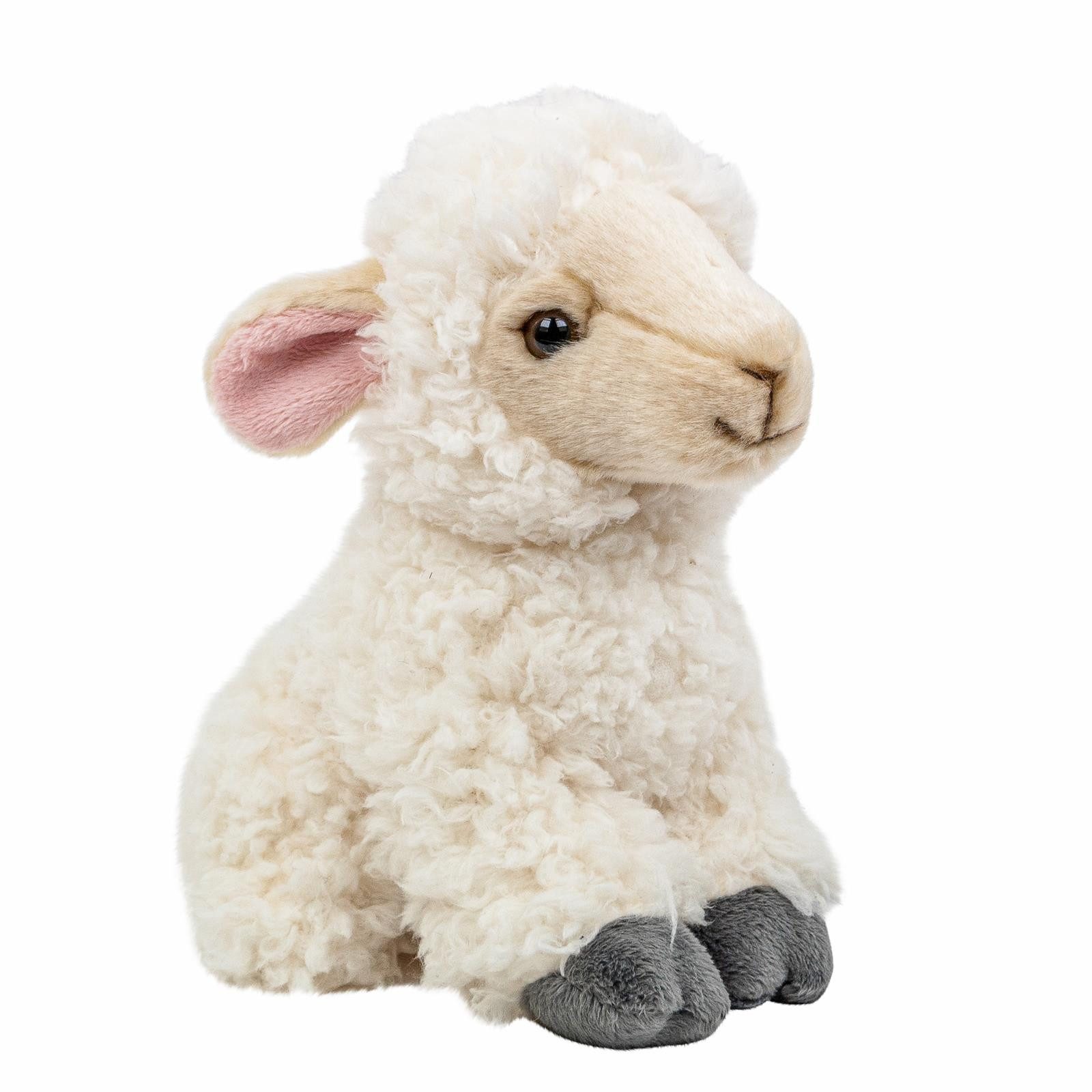 Teddys Rothenburg Kuscheltier Schaf 18 cm sitzend Plüschschaf