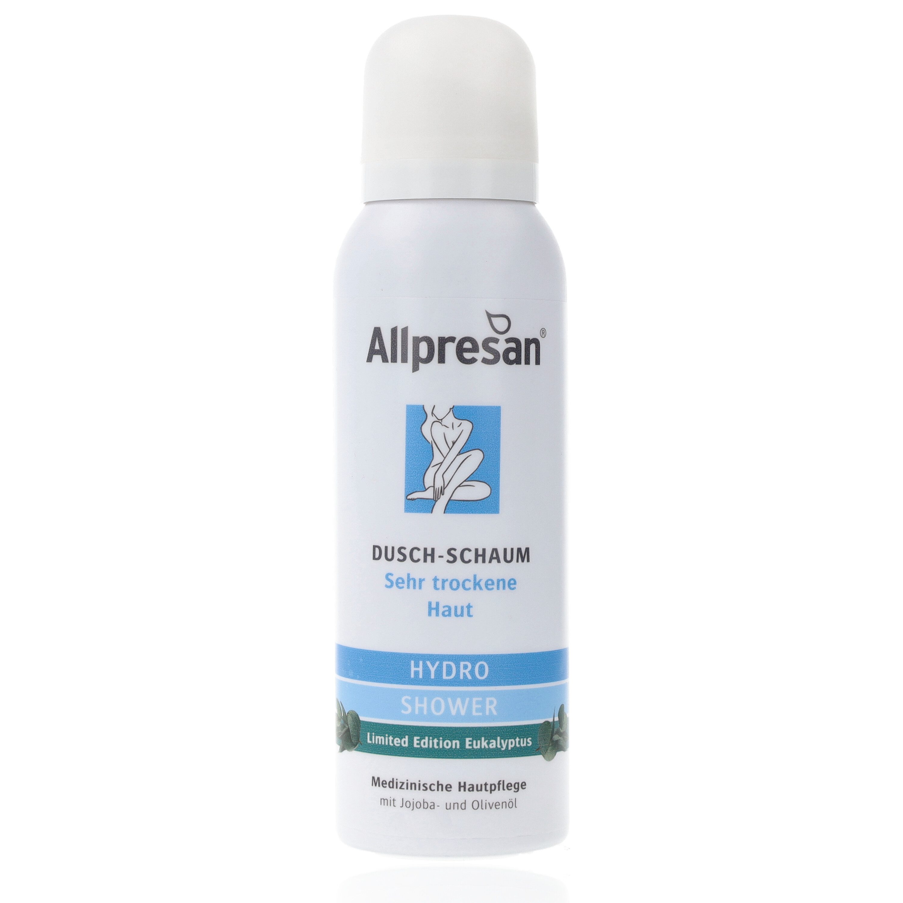 Allpresan Duschmousse Allpresan Dusch-Schaum HYDRO SHOWER Limited Edt. Eukalyptus 125ml, 1-tlg., auch für empfindliche & trockene Haut
