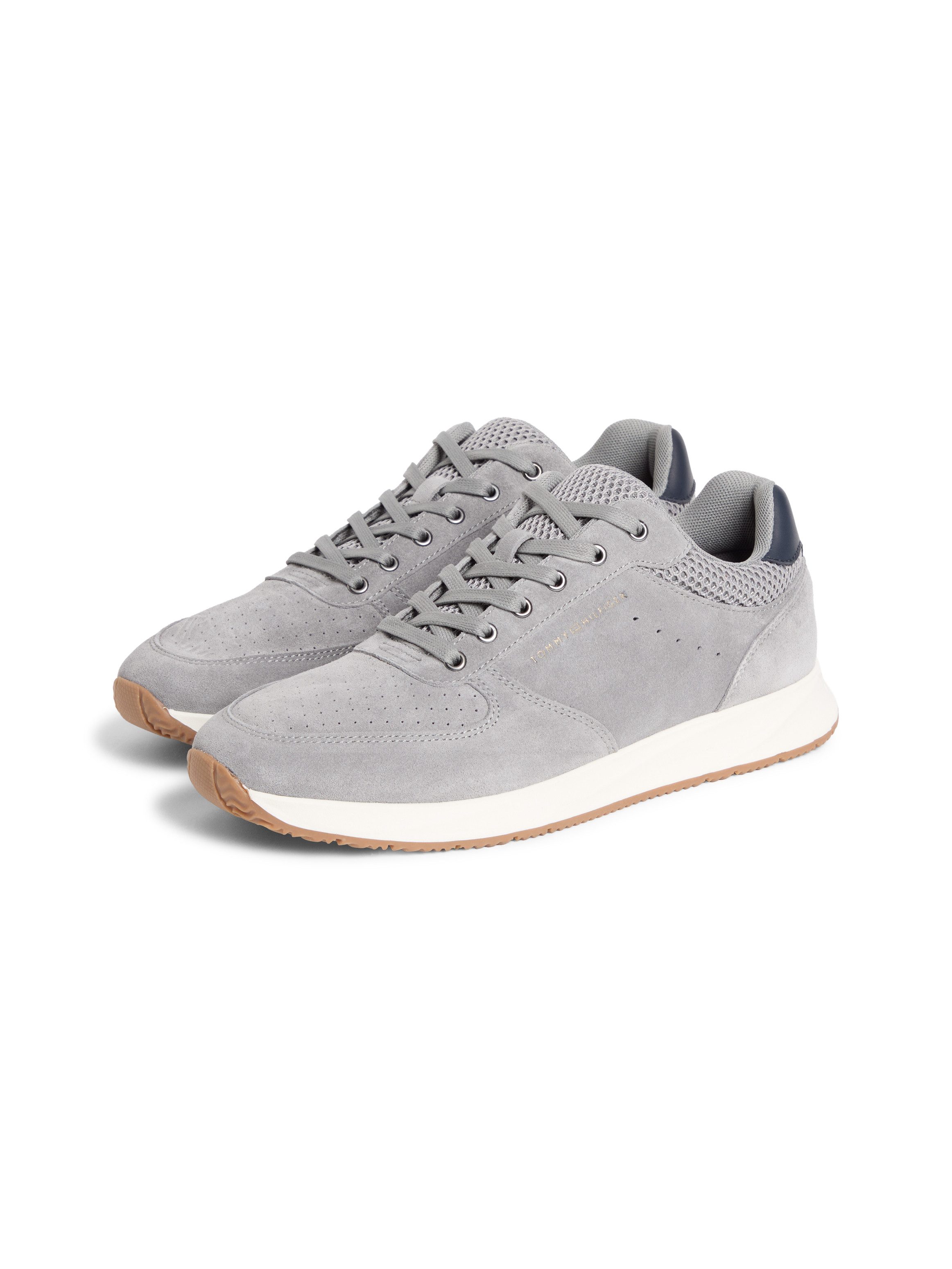 Tommy Hilfiger NEWPORT MIX Sneaker Freizeitschuh, Schnürer, Halbschuh mit Mesh-EInsatz