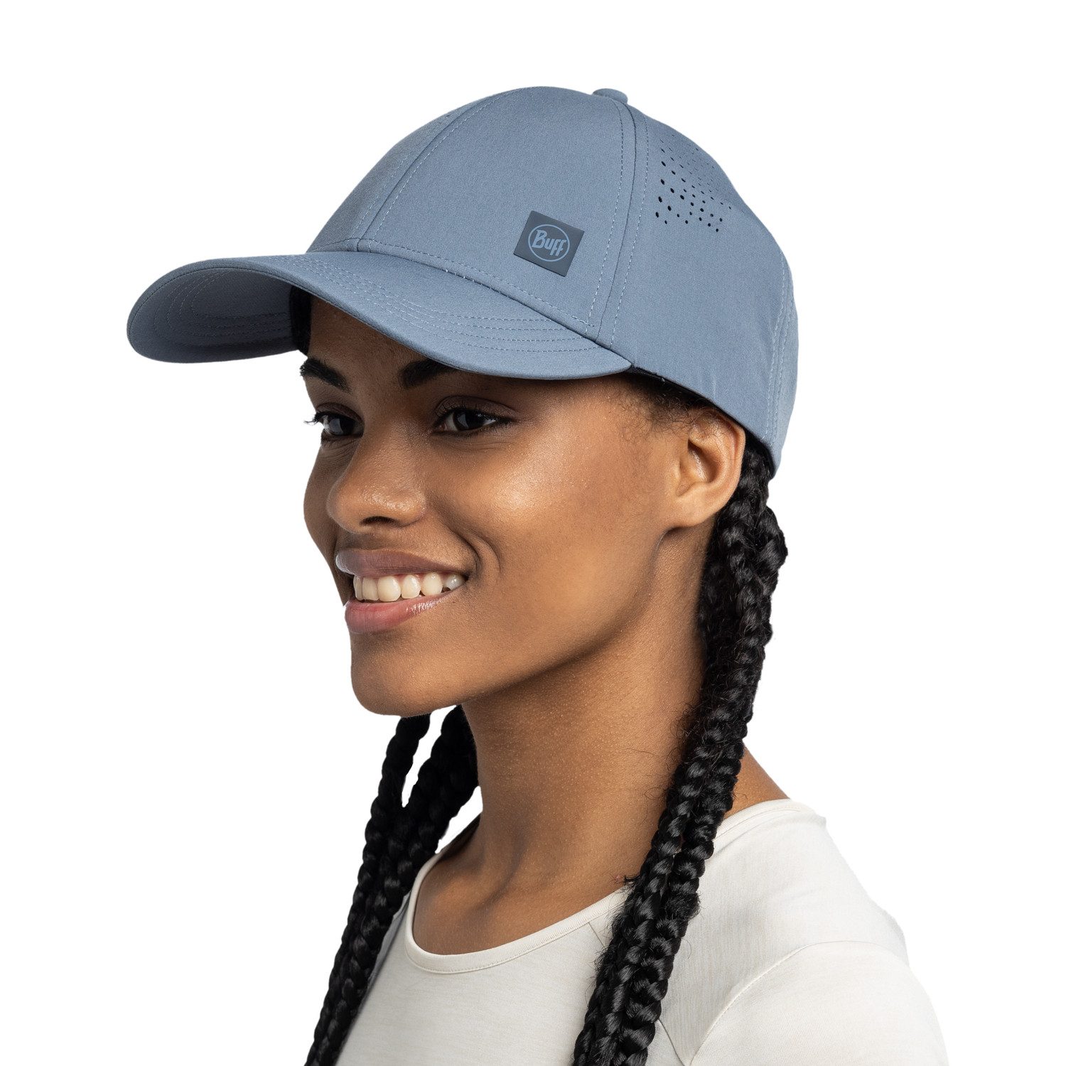 Buff Baseball Cap SUMMIT CAP SOLID FLINT S/M