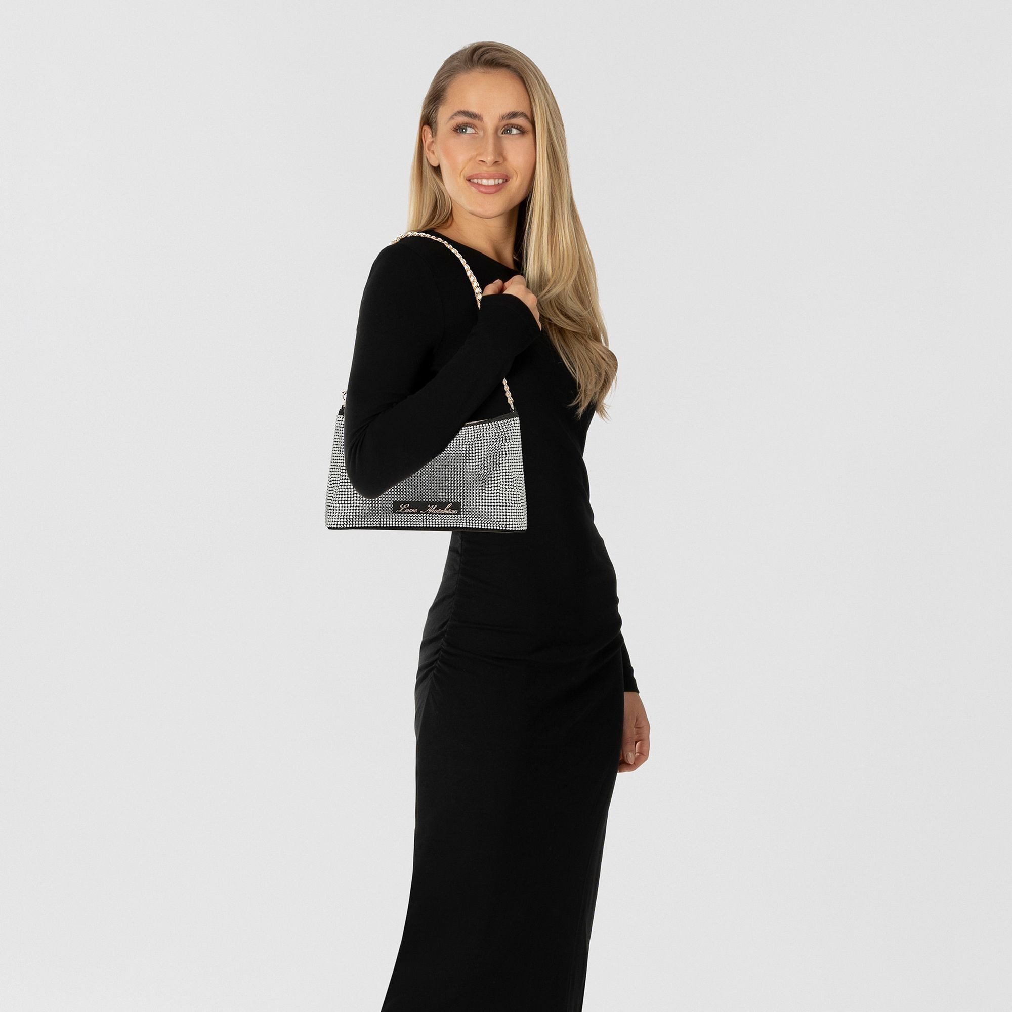 LOVE MOSCHINO Schultertasche, Polyurethan